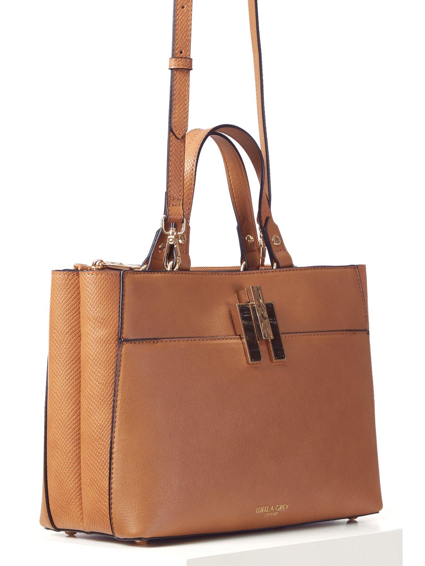 Image 2 of 3 of Luella Grey Sabrina Camel Tote