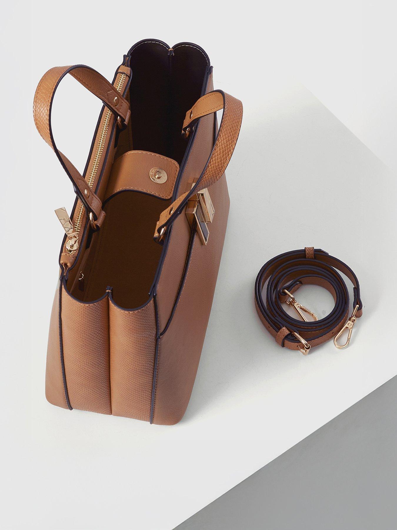 Image 3 of 3 of Luella Grey Sabrina Camel Tote