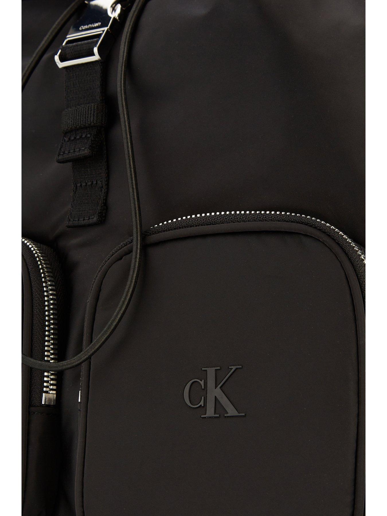 Calvin Klein Nylon Backpack - Black | Very display picture 3