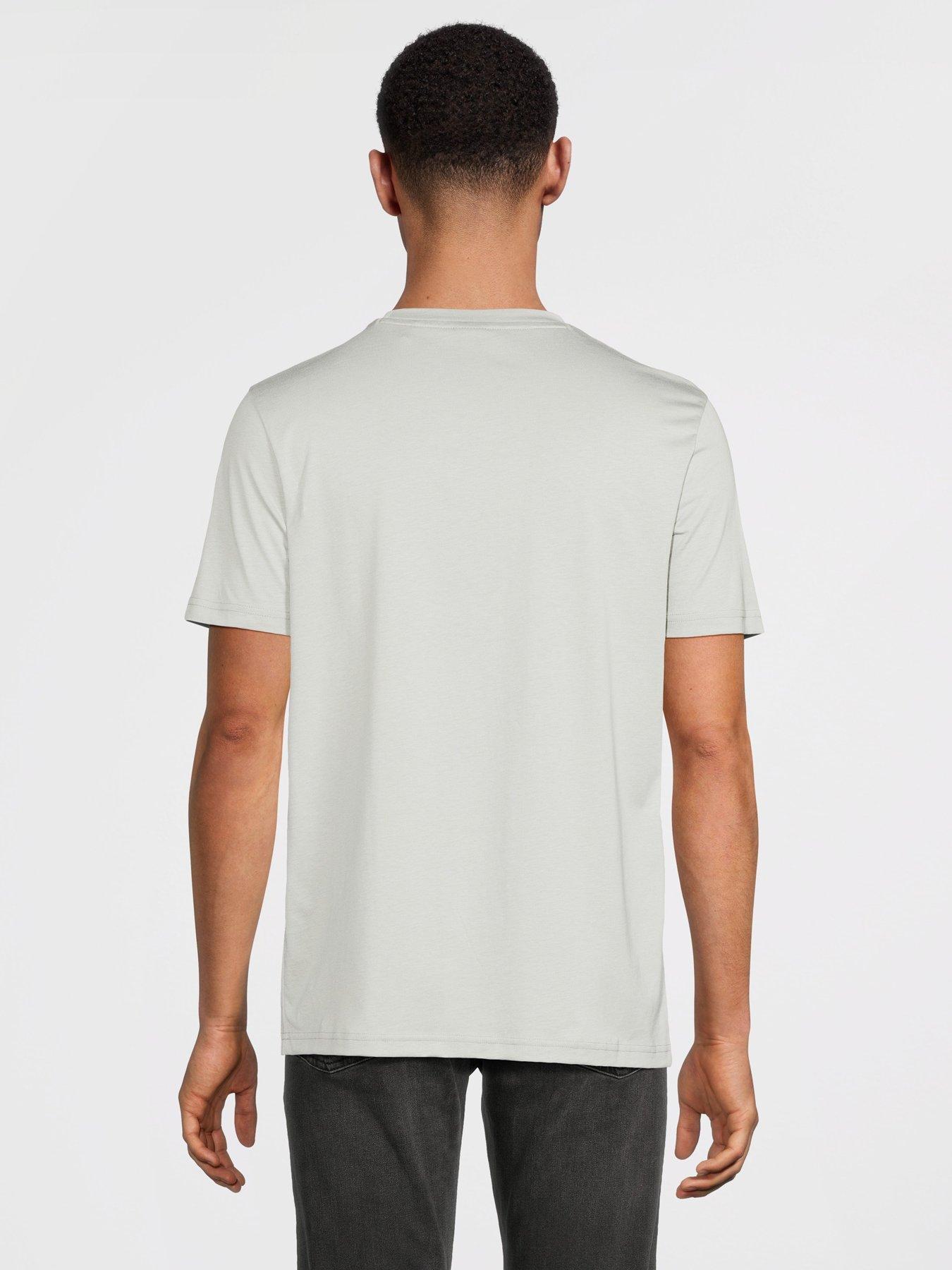 Image 2 of 5 of BOSS Large Logo T-Shirt - Light Green