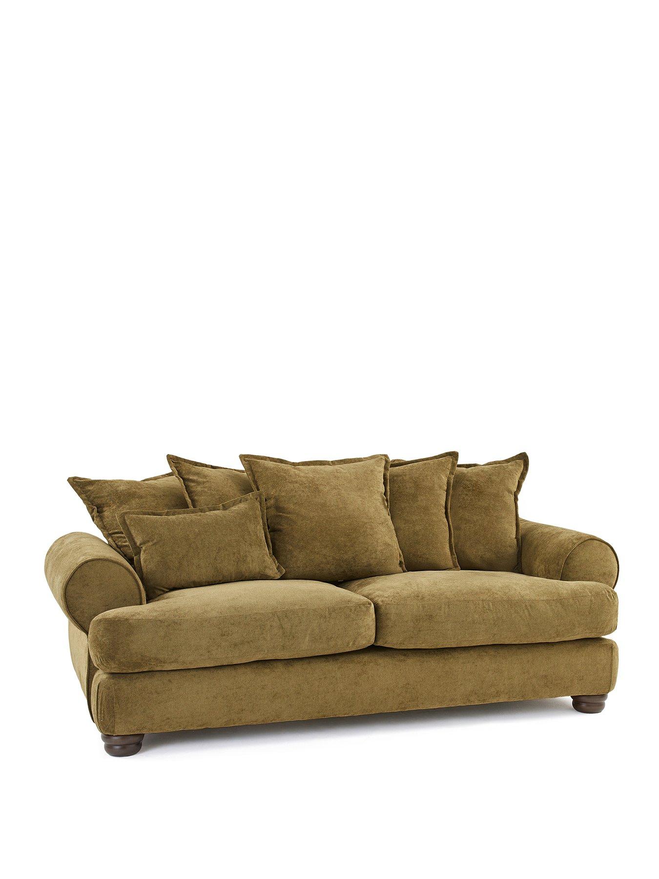 Image 3 of 6 of Very Home Amersham 3 + 2 Seater Scatter Back&nbsp;Fabric Sofas Set (Buy &amp; SAVE!)&nbsp;- Made to Order in the UK