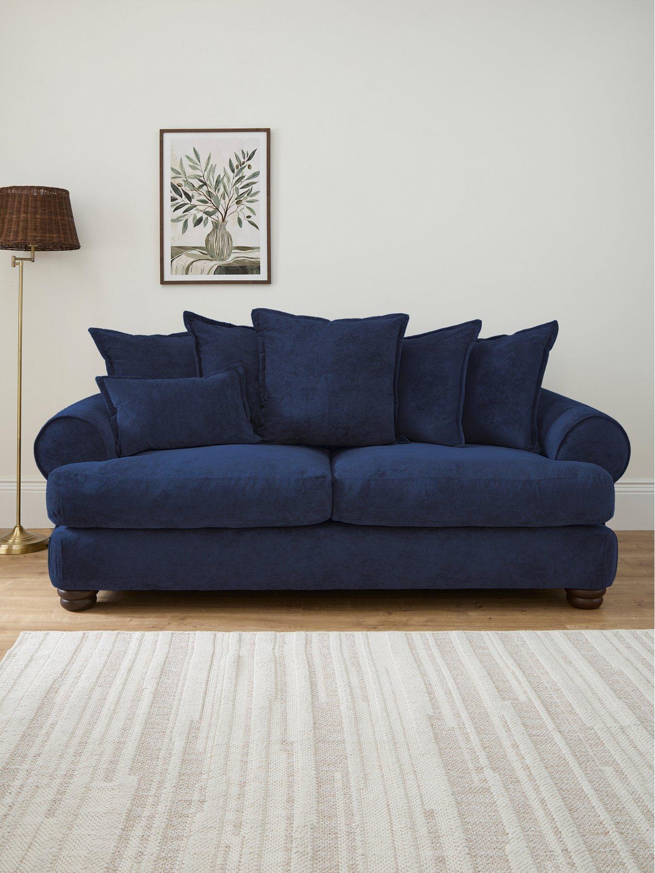 Very Home Amersham 3 Seater Fabric Sofa - Made to Order in the UK
