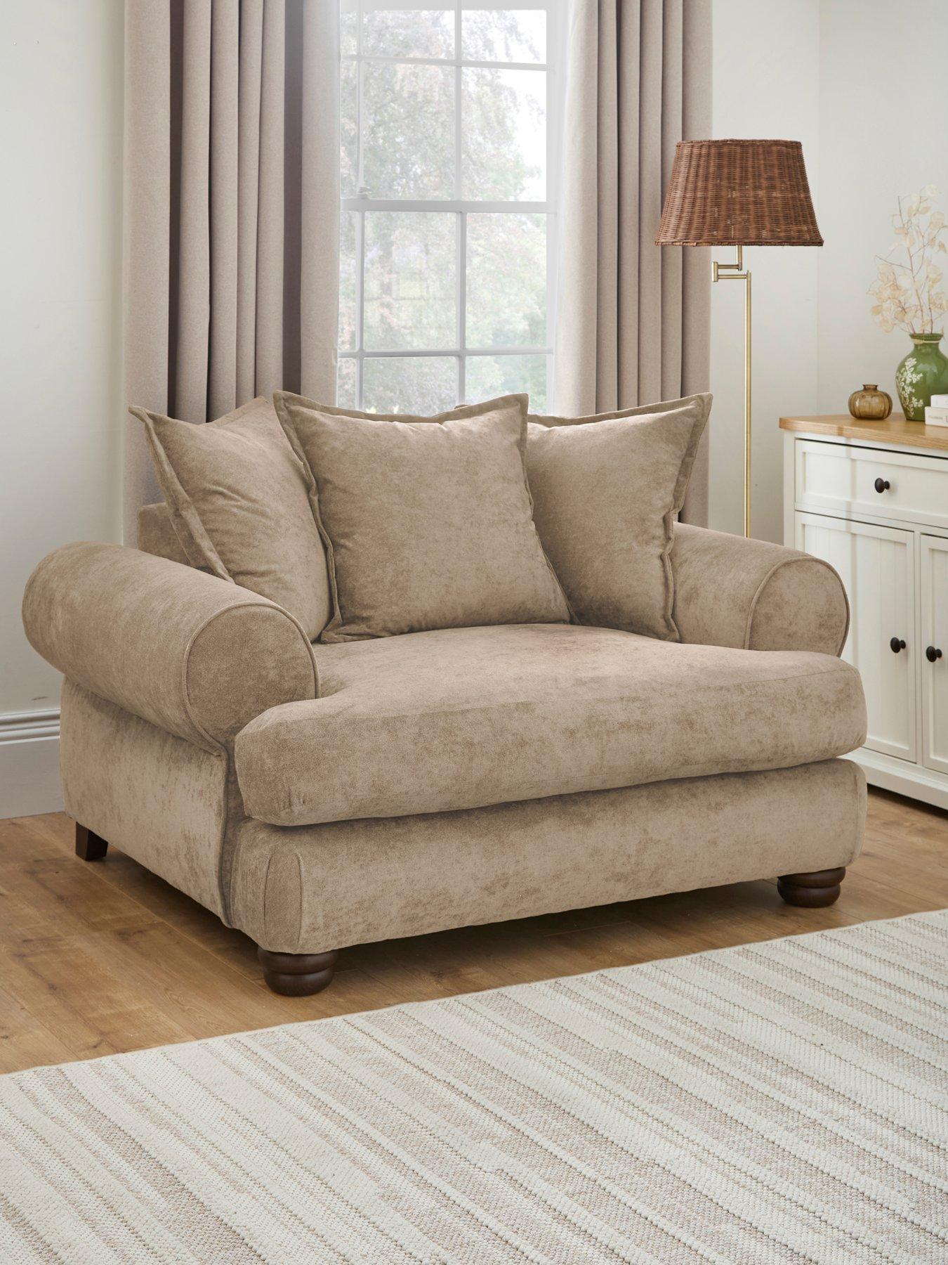 Very Home Amersham Fabric Snuggle Chair - Made to Order in the UK