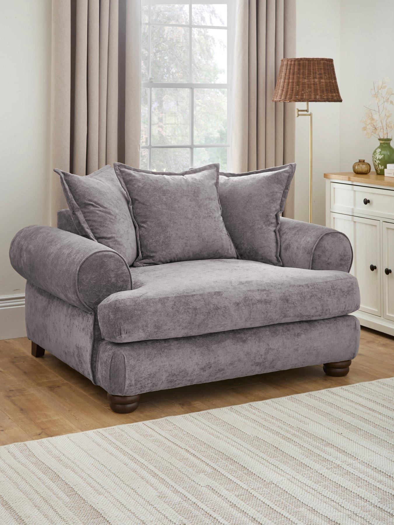 The Very Collection Amersham Fabric Snuggle Chair - Made to Order in the UK - FSC® Certified