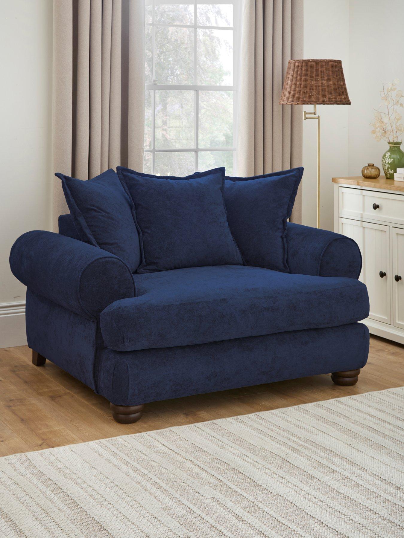 Very Home Amersham Fabric Snuggle Chair - Made to Order in the UK