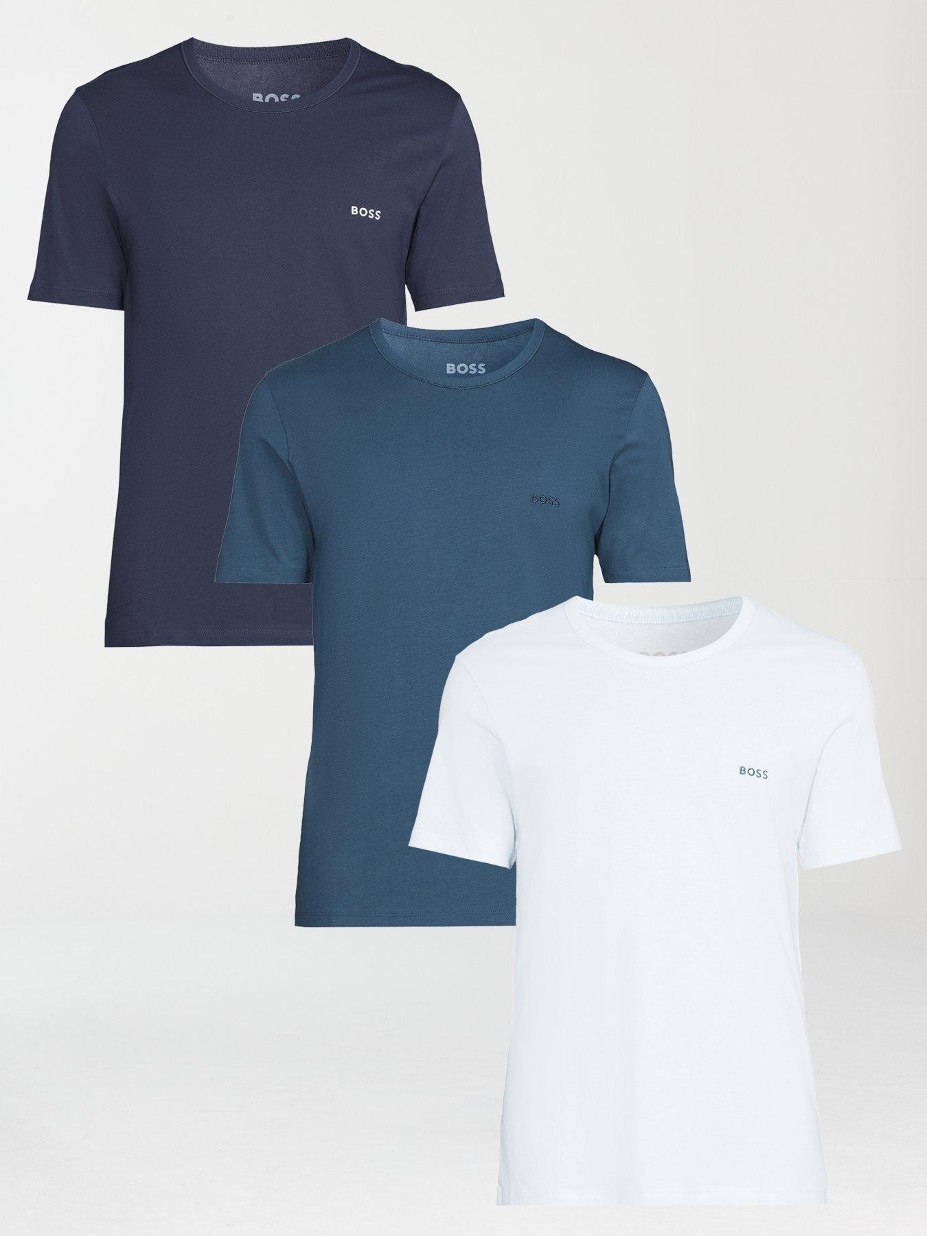 Image 1 of 3 of BOSS Bodywear 3 Pack T-Shirts - Assorted - Multi