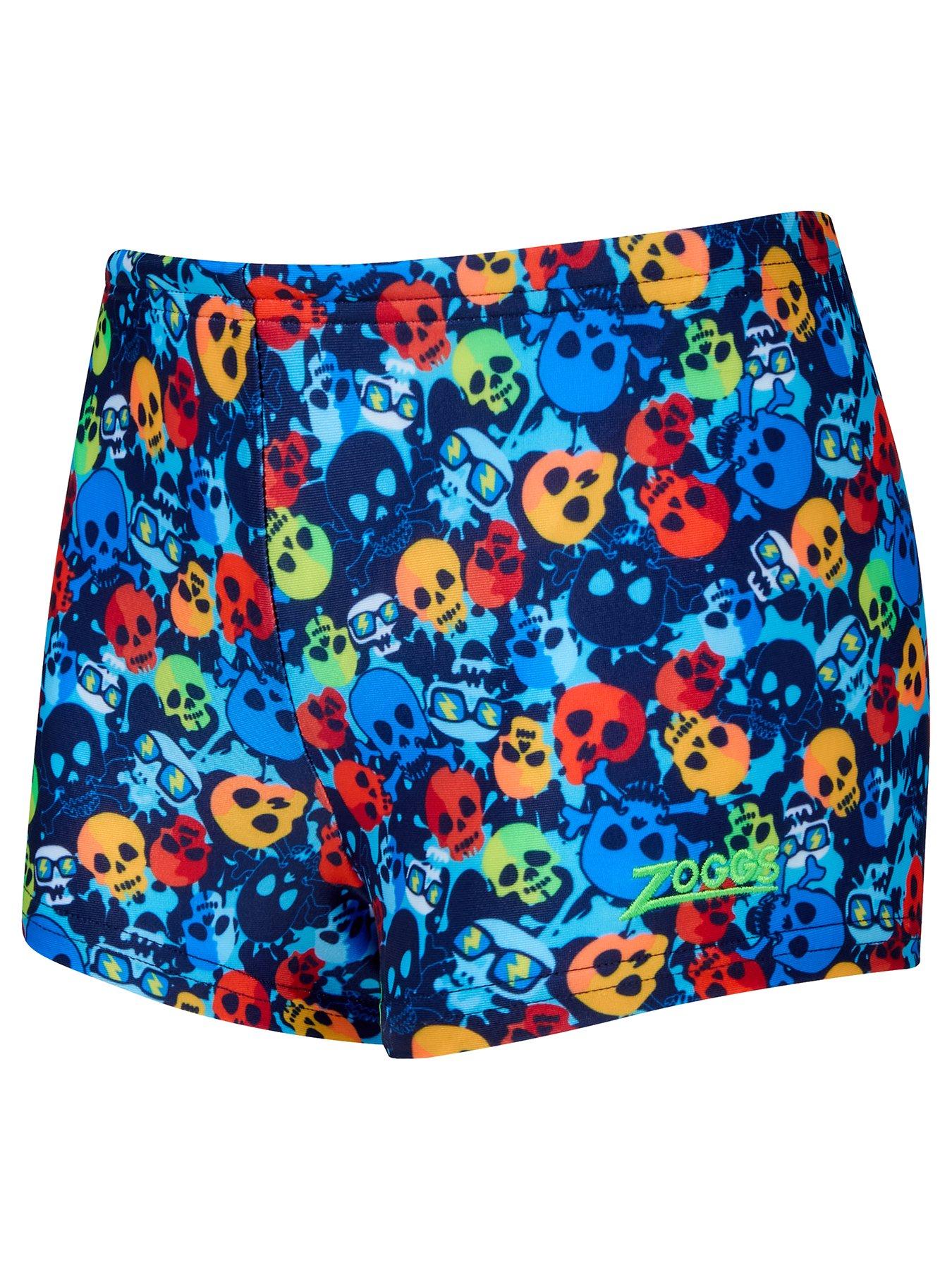 Zoggs Kids Boys Bonz Hip Racer, Multi, Size 3 Years