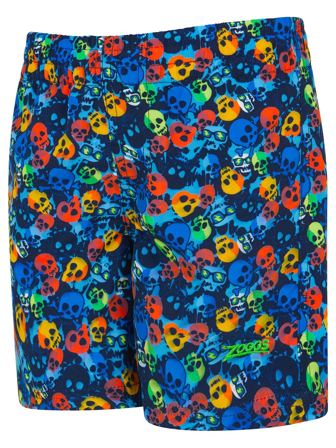 Zoggs Kids Boys Bonz Watershorts, Multi, Size 5 Years