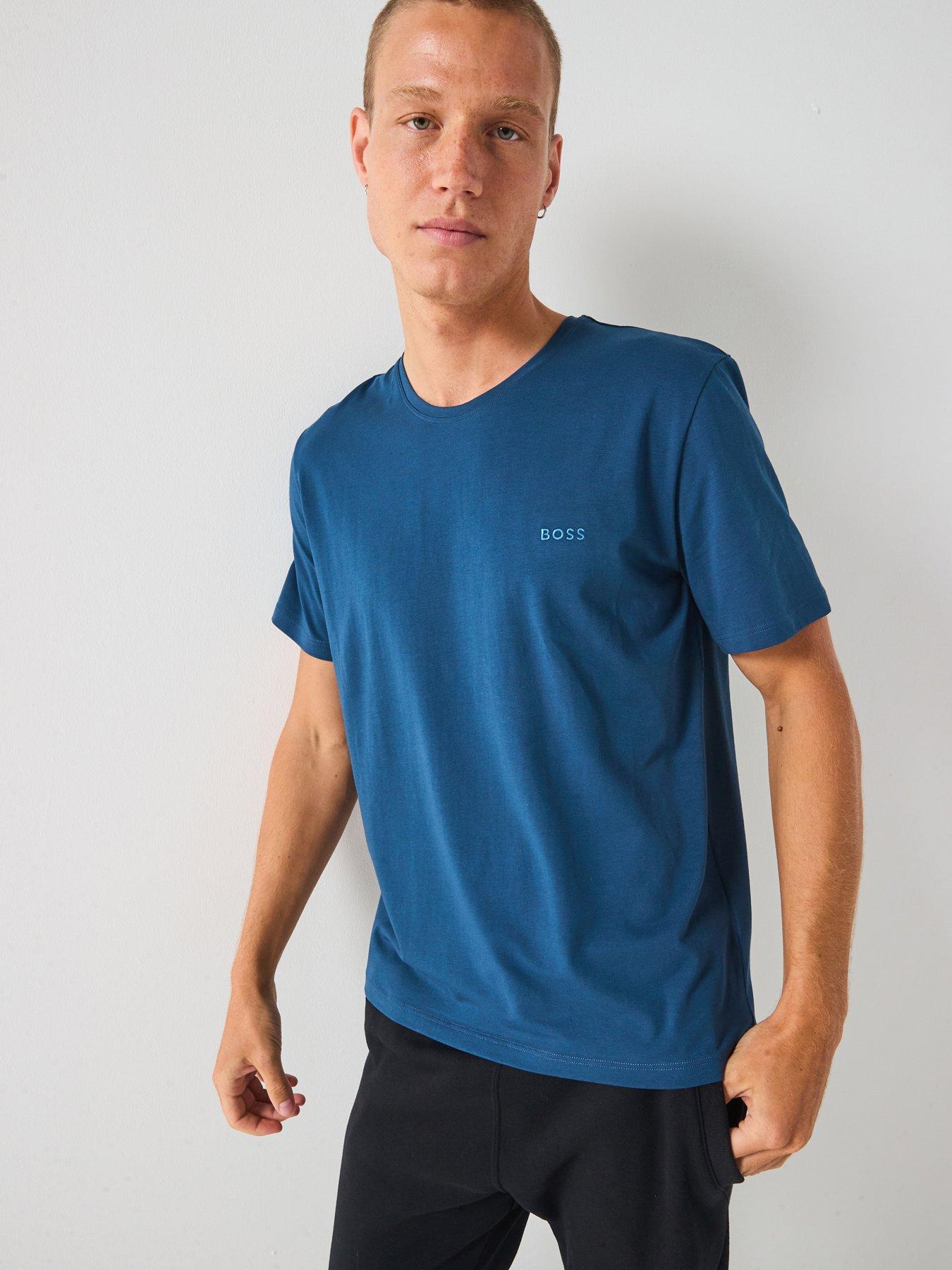 undefined Boss Bodywear Mix & Match Lounge T-shirt - Blue