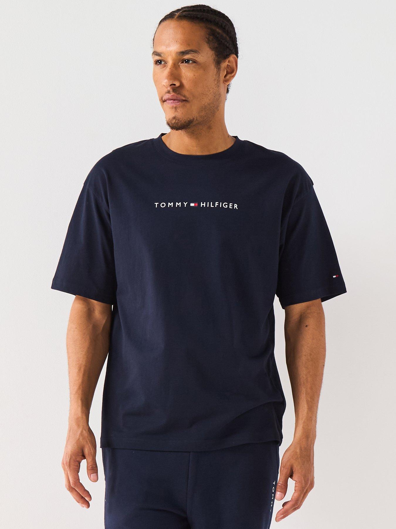 Image 1 of 5 of Tommy Hilfiger Original Loungewear T-Shirt - Navy