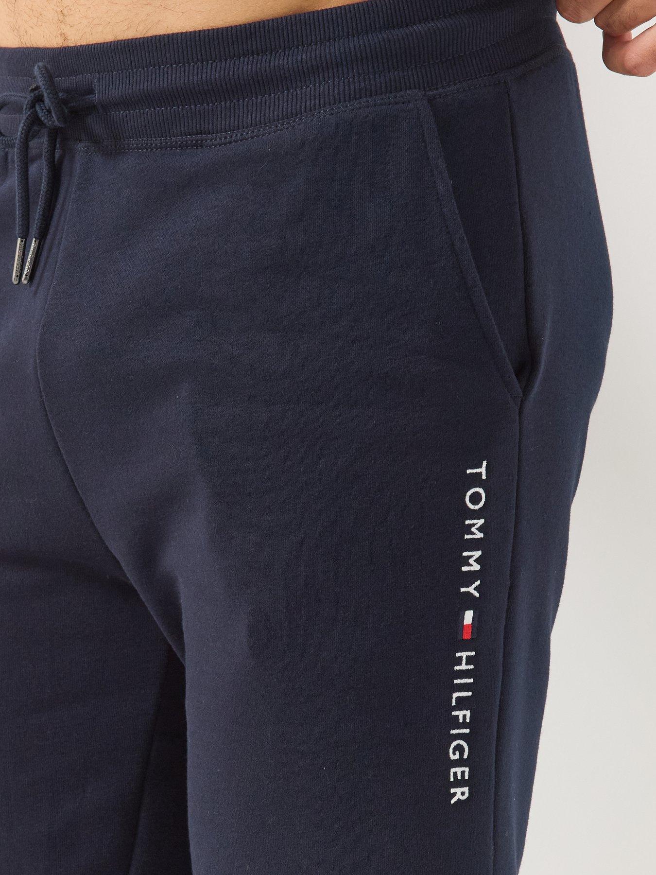 Image 4 of 5 of Tommy Hilfiger Loungewear Original Jersey Shorts - Navy