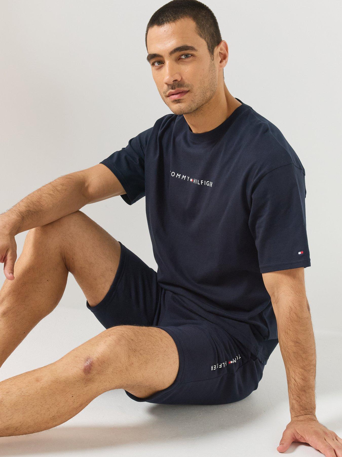 Image 5 of 5 of Tommy Hilfiger Loungewear Original Jersey Shorts - Navy