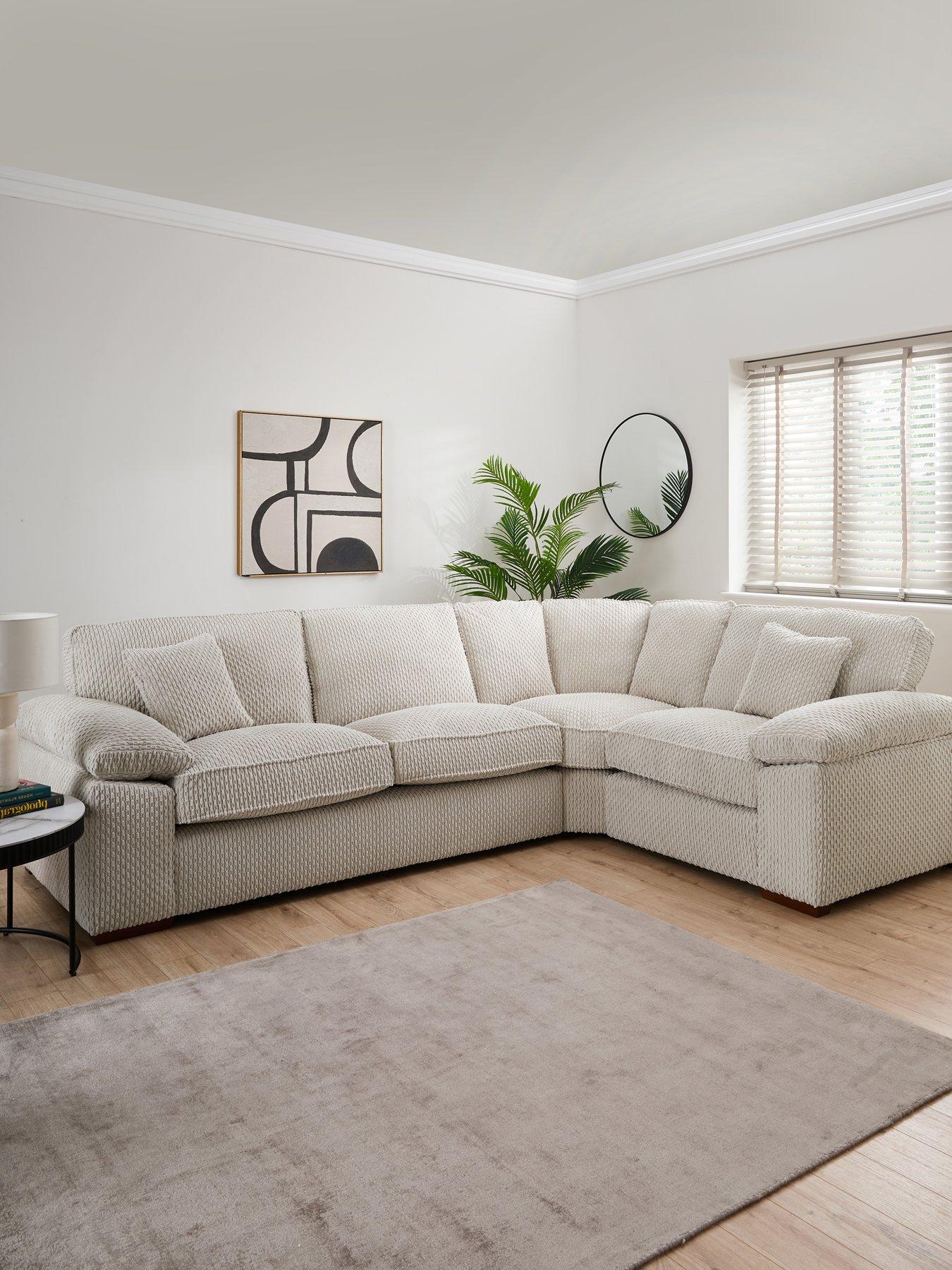 undefined Clayton Right Hand Corner Fabric Sofa - Made to Order in the UK