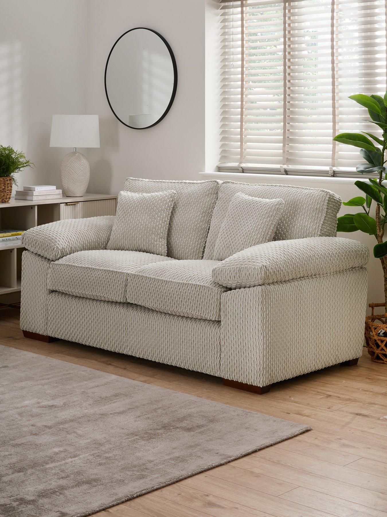 undefined Clayton 2 Seater Fabric Sofa - Made to Order in the UK