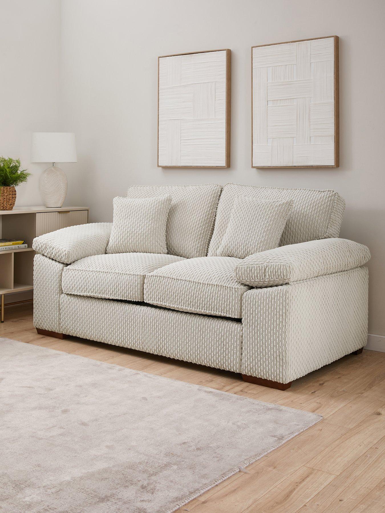 undefined Clayton 2 Seater Deluxe Fabric Sofa Bed