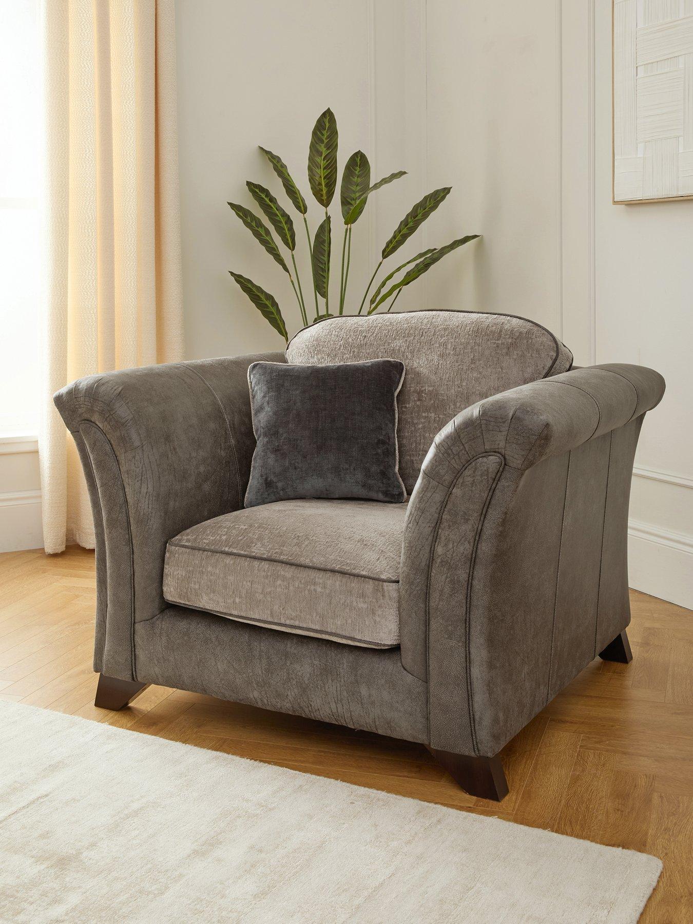 The Very Collection Regent Fabric Armchair - Made to Order in the UK - FSC® Certified