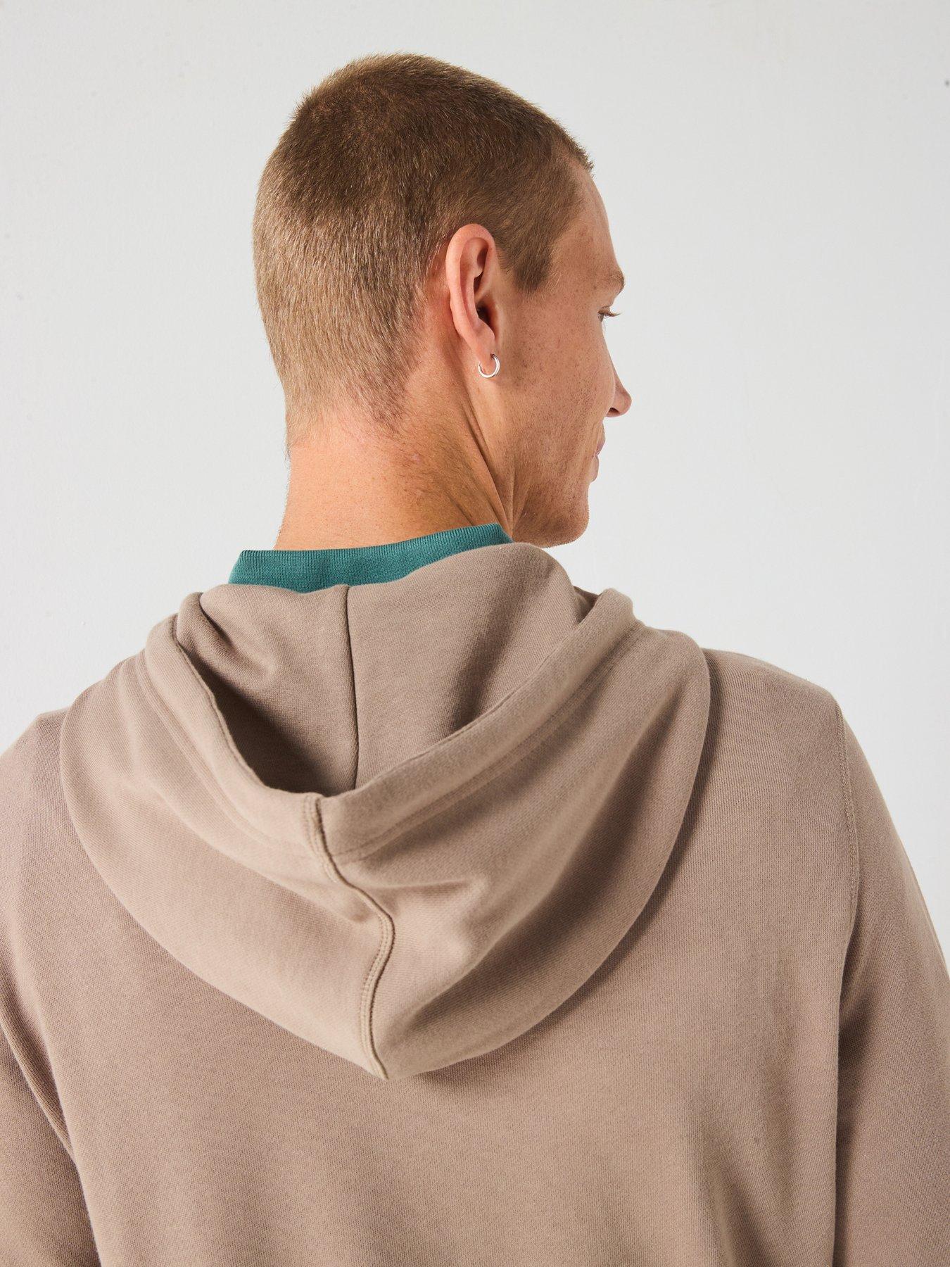 Image 4 of 6 of BOSS Wetalk Left Chest Overhead Hoodie - Dark Beige