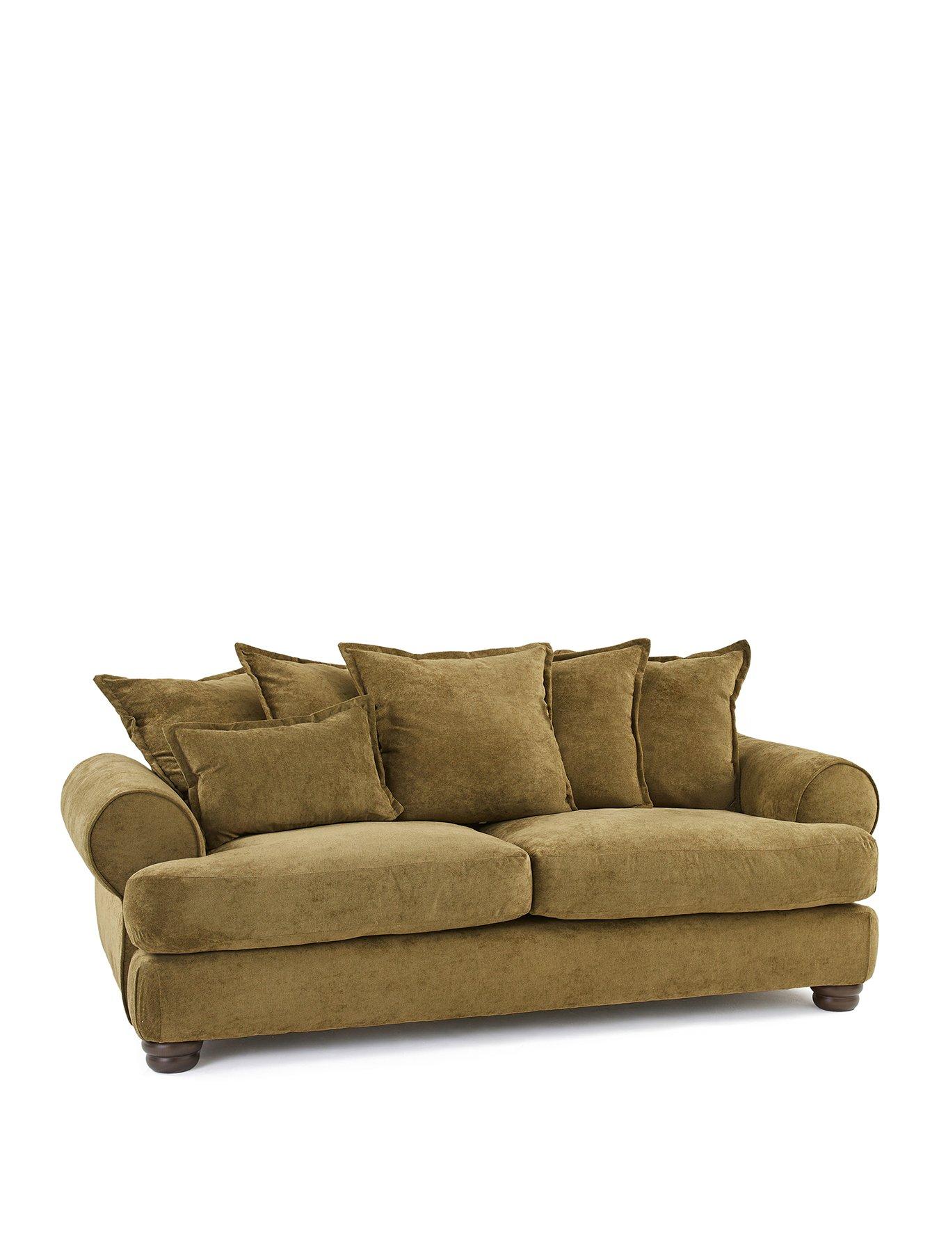 Image 3 of 6 of Very Home Amersham 3 Seater Fabric Sofa + Love Chair&nbsp;- Made to Order in the UK