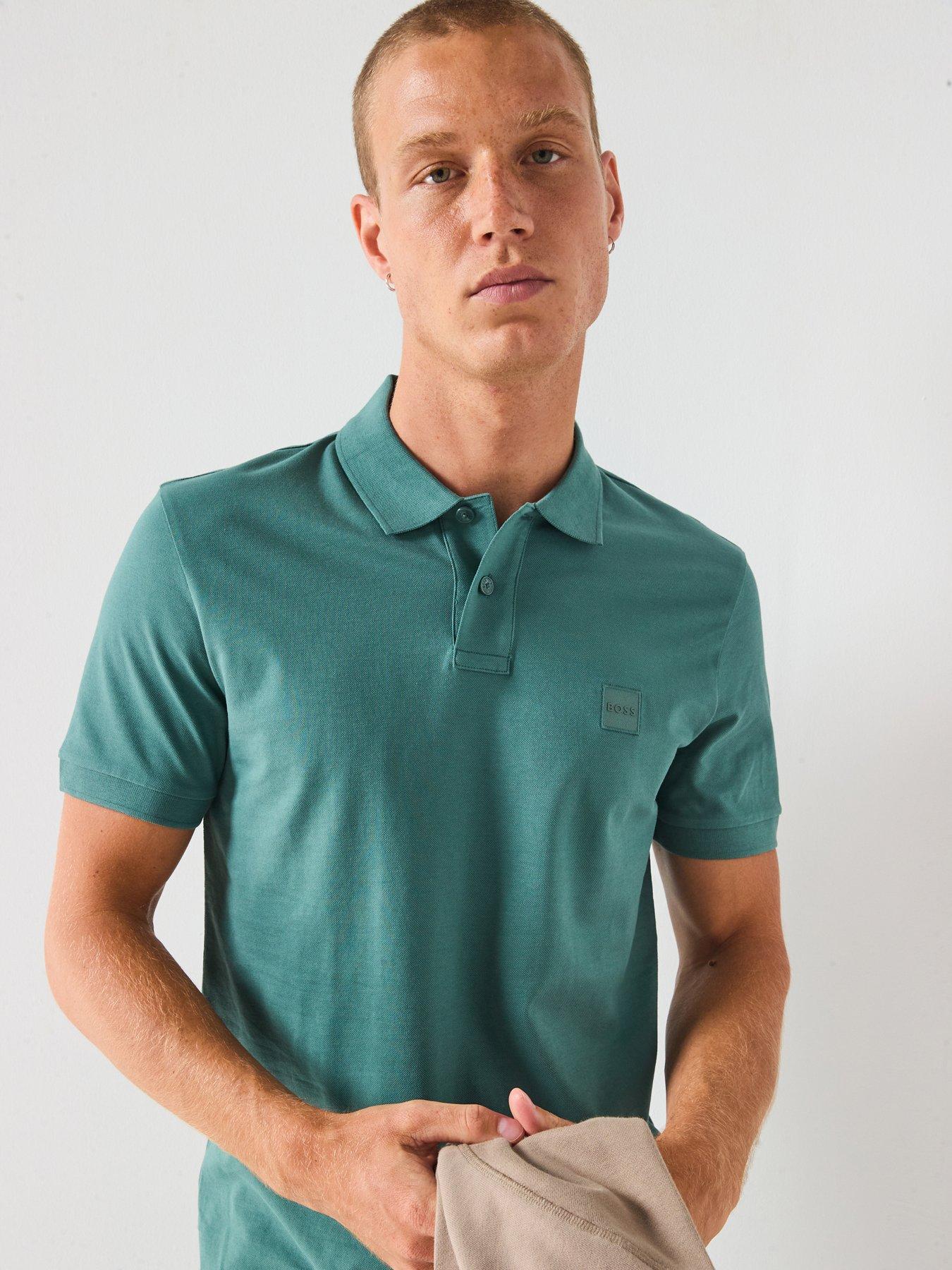 undefined Boss Passenger Slim Fit Polo Shirt - Green
