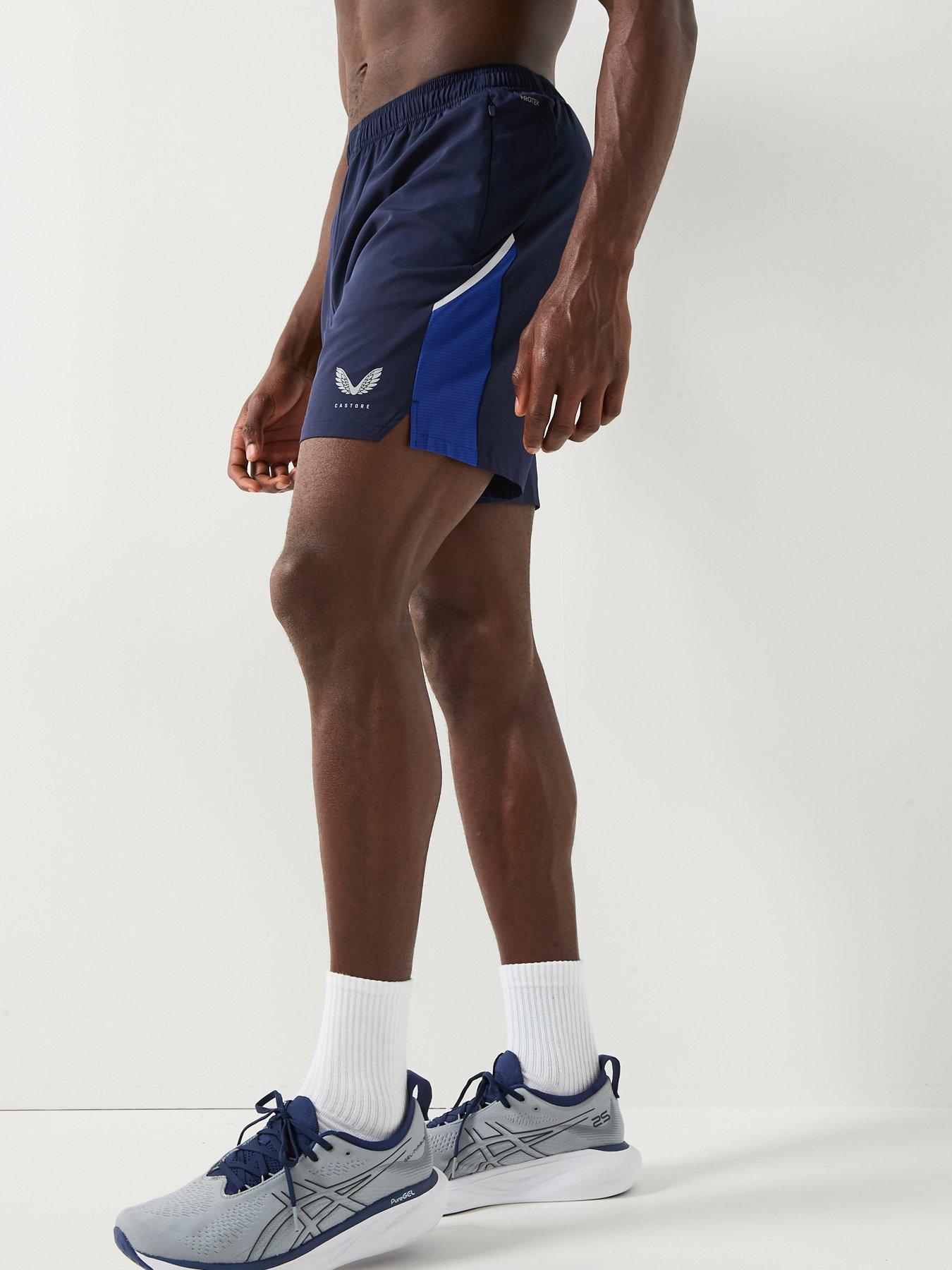 Castore Mens Training Apex 6" Short, Navy, Size 2Xl, Men