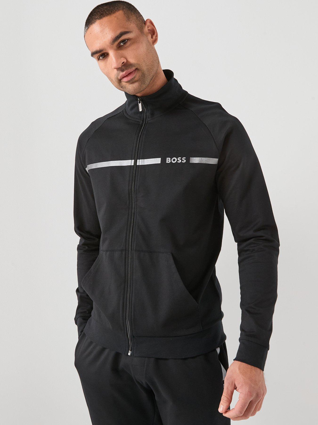 BOSS Boss Bodywear Authentic Track Top - Black