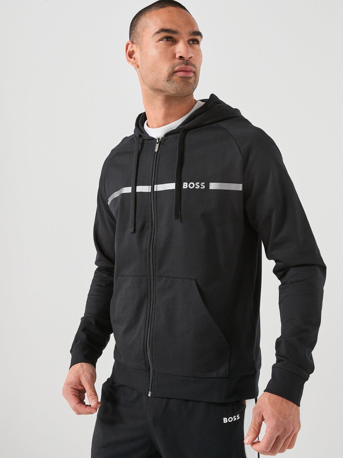 BOSS Boss Bodywear Authentic Zip Hoodie - Black