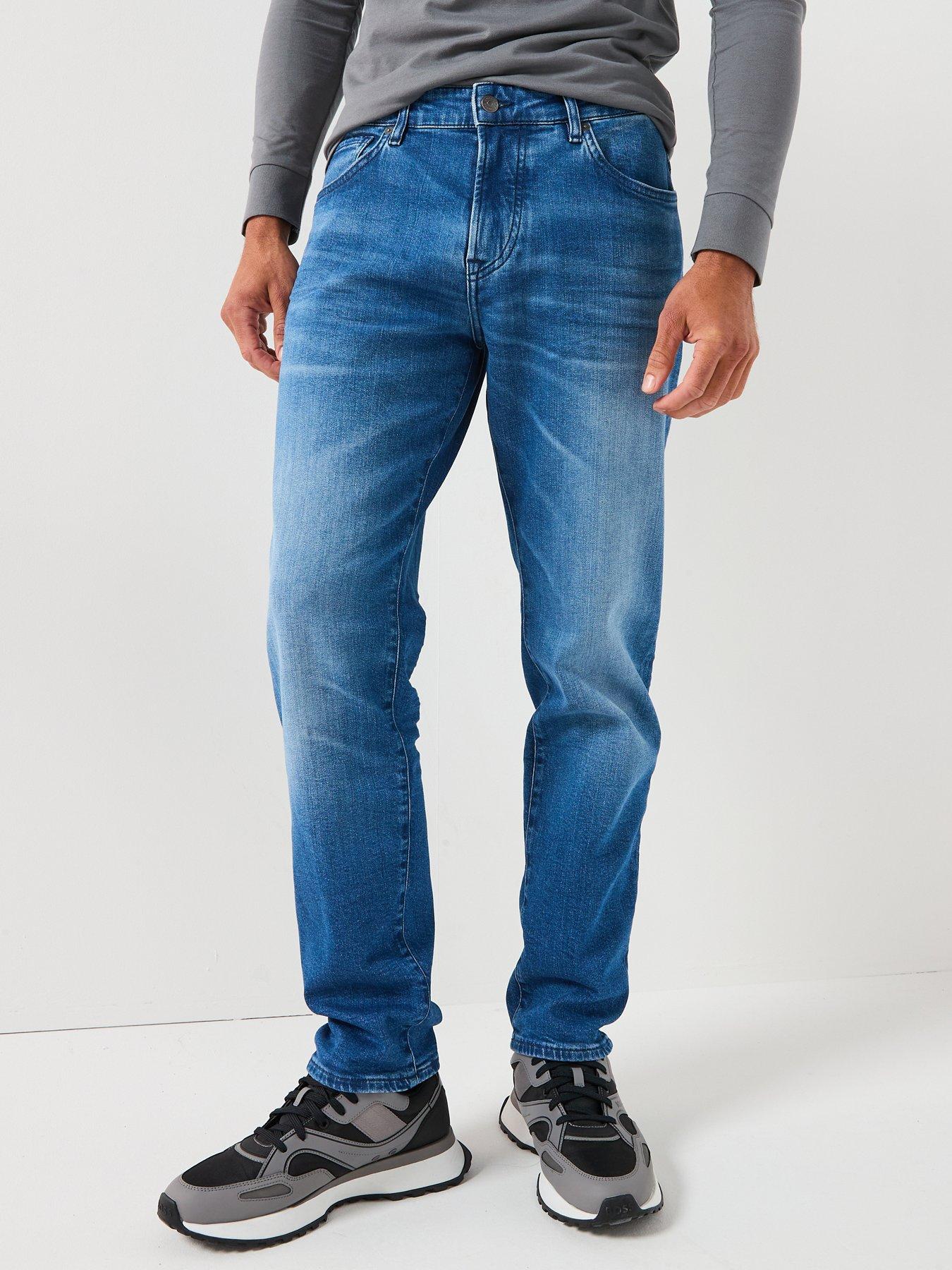 BOSS Re.maine Regular Fit Jeans - Light Wash