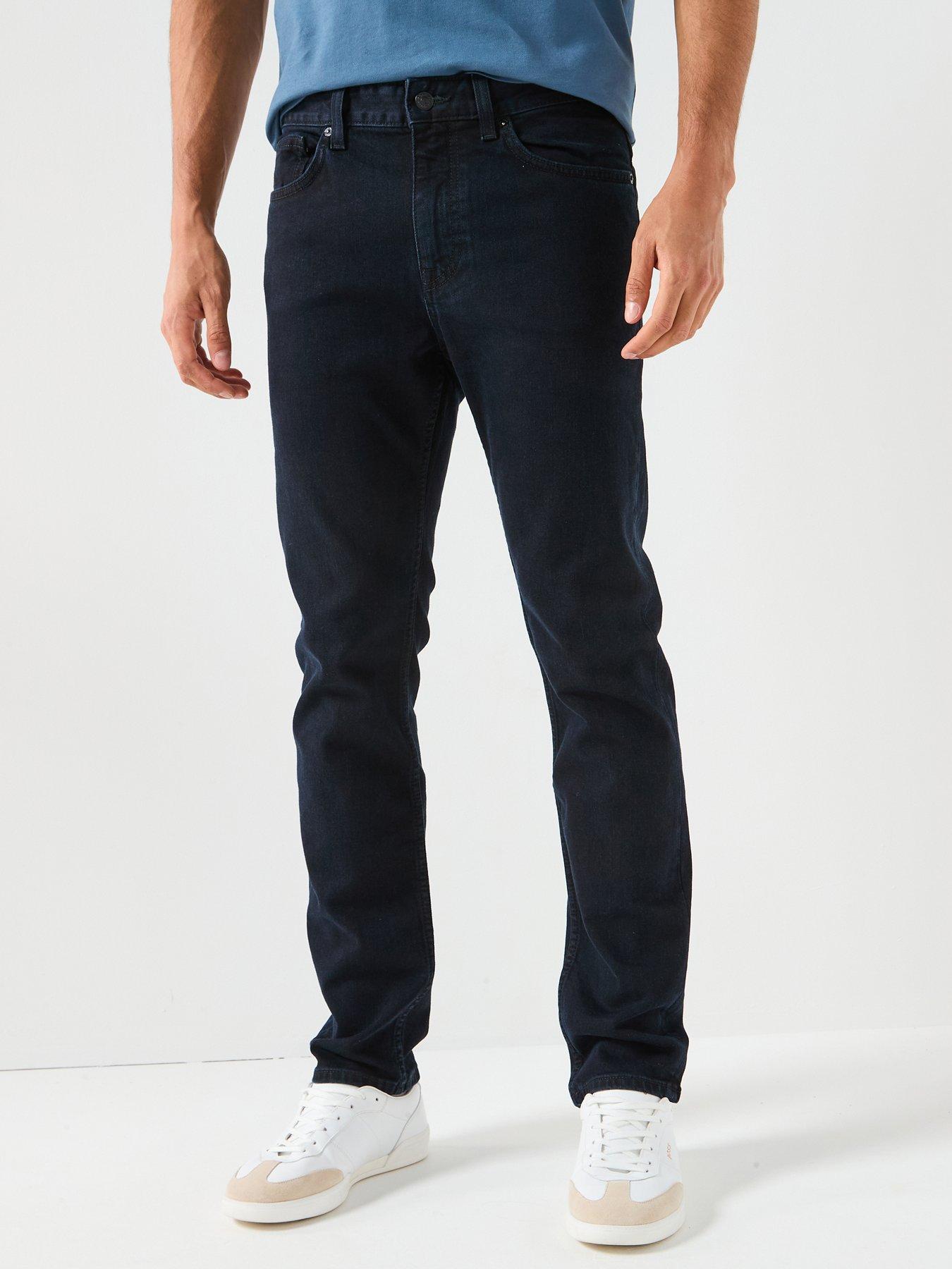 BOSS Delaware Slim Fit Jeans - Navy