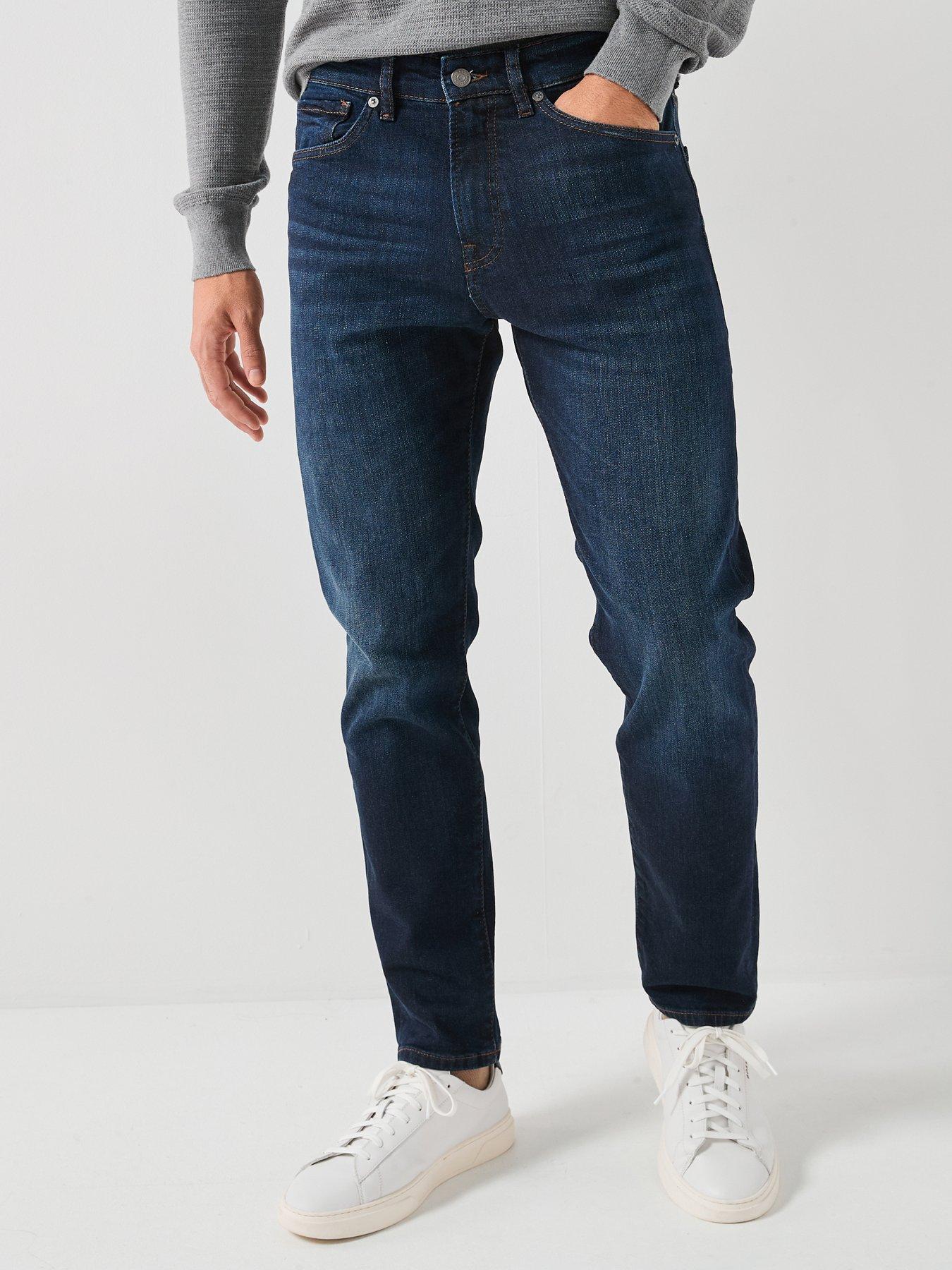 BOSS Onyx Tapered Fit Jeans - Indigo