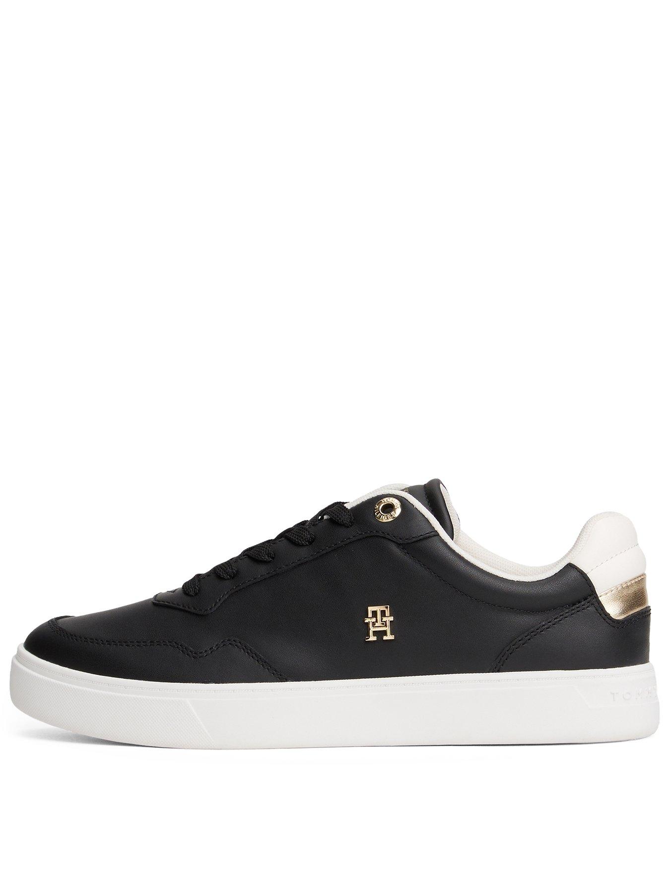 Tommy Hilfiger Elevated Court Trainers - Black
