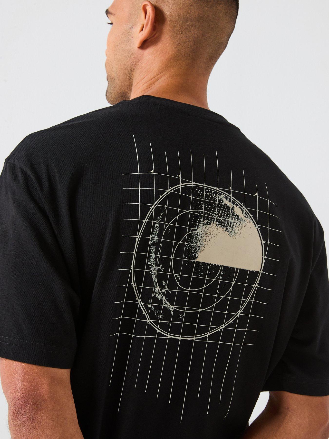 Image 4 of 6 of BOSS Te_Radar Relaxed Fit T-Shirt - Black