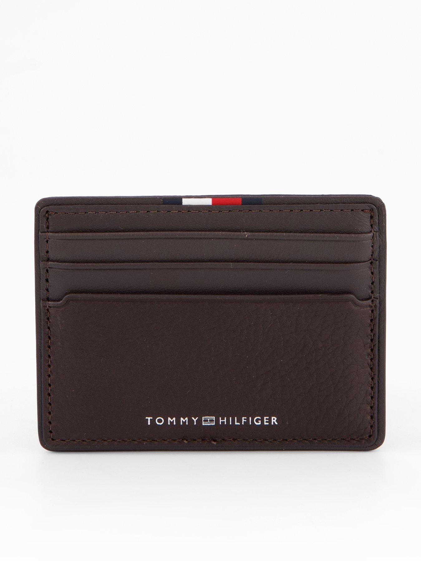 Tommy Jeans Heritage Badge Cc Wallet With Coin Pocket - Black