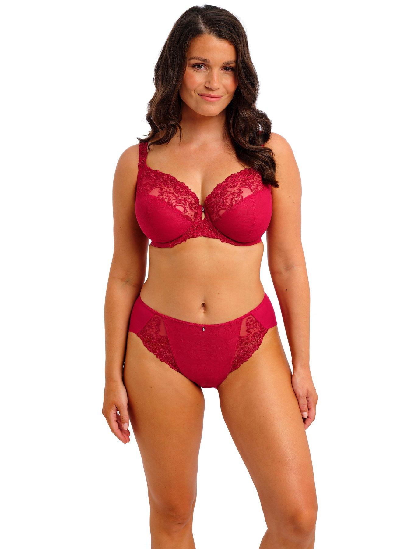 Fantasie Portia Underwire Side Support Bra-Red