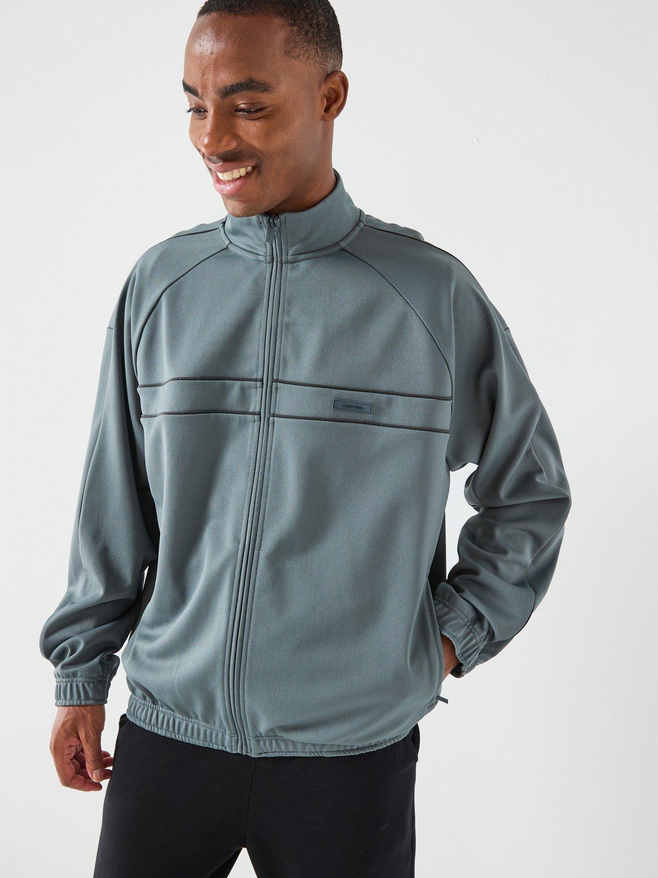 Calvin Klein Sport Bomber Jacket - Grey
