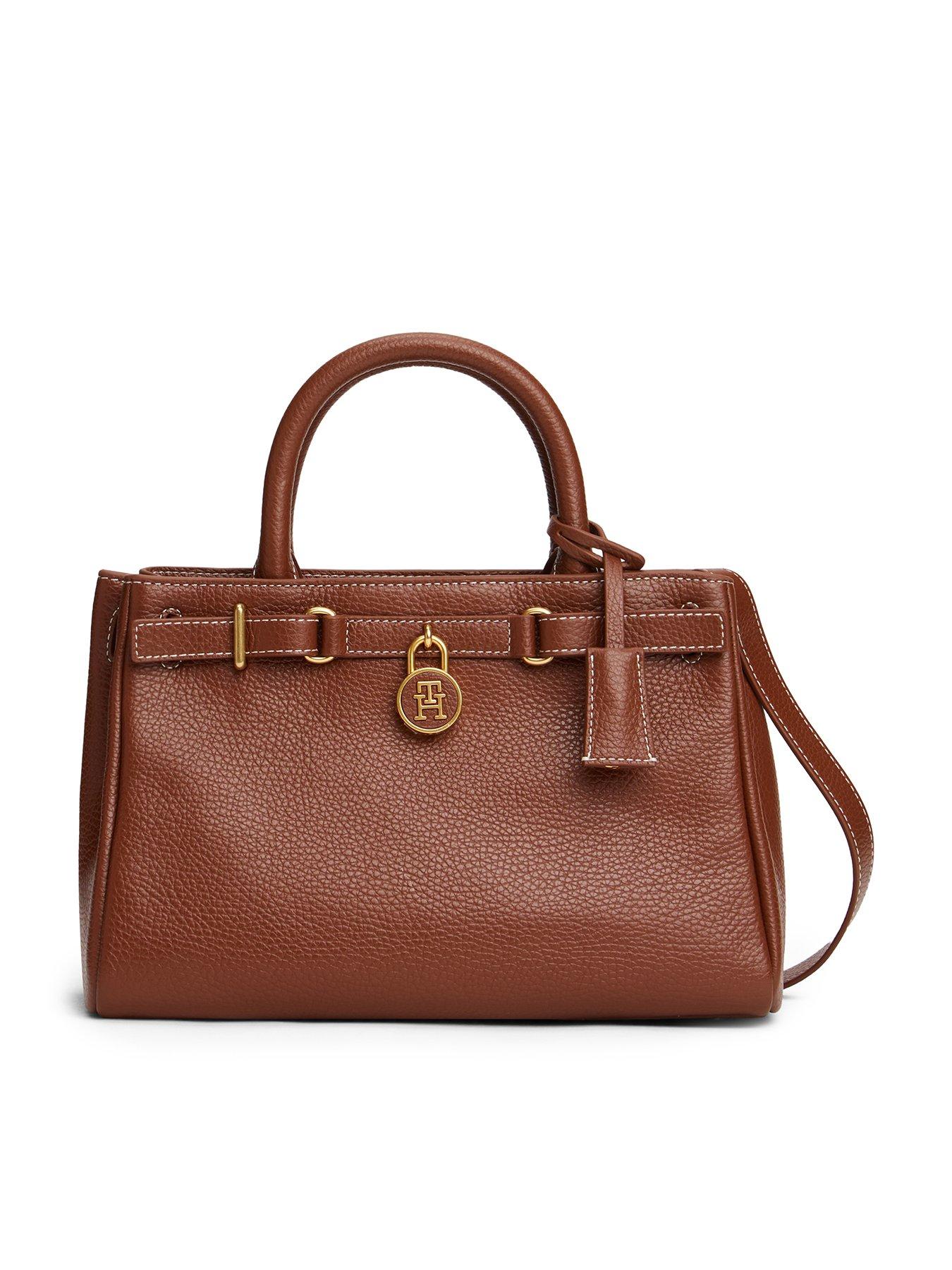 undefined American Icon Leather Tote Bag - Brown