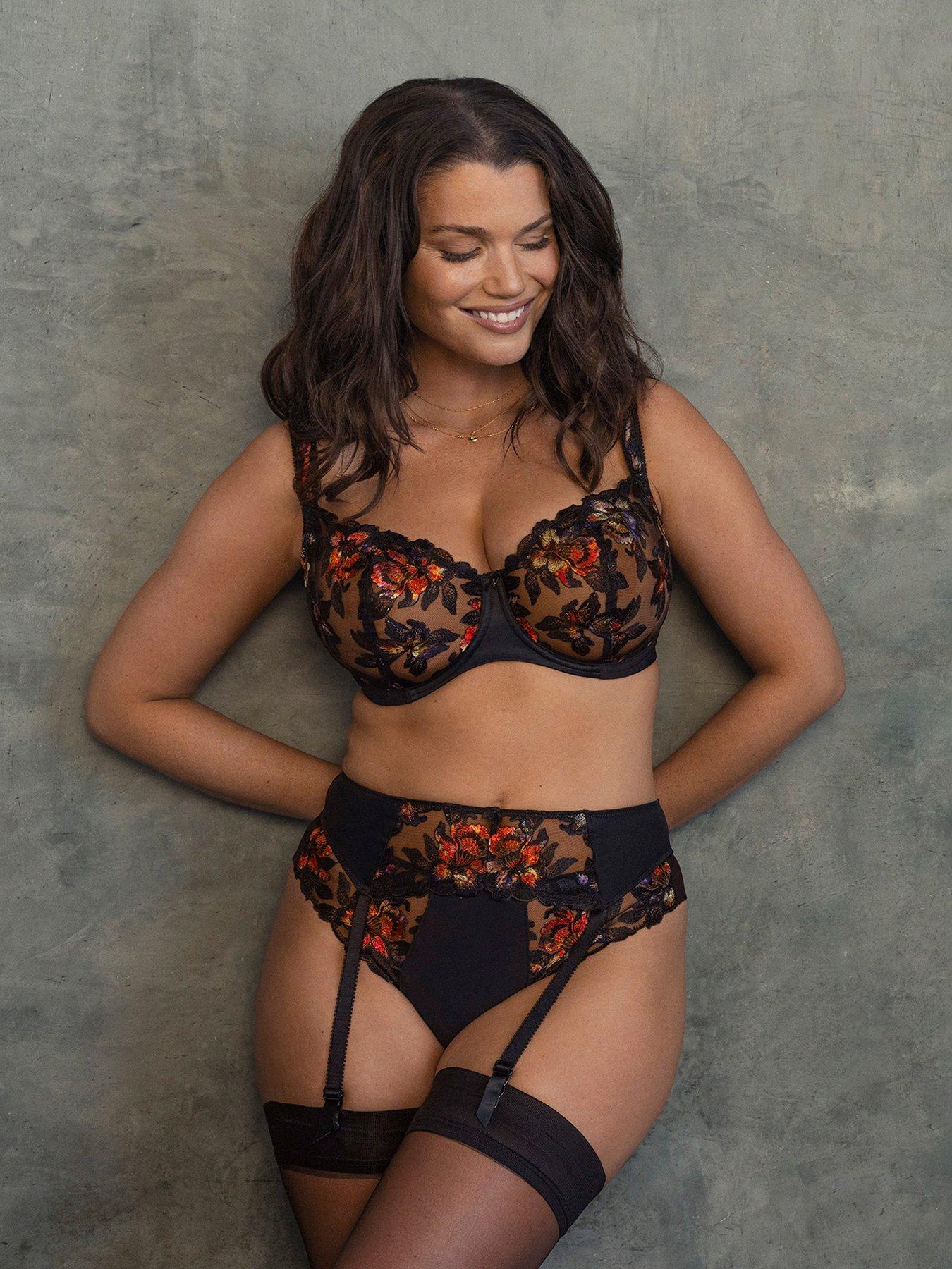 Fantasie Magdalena Suspender - Black