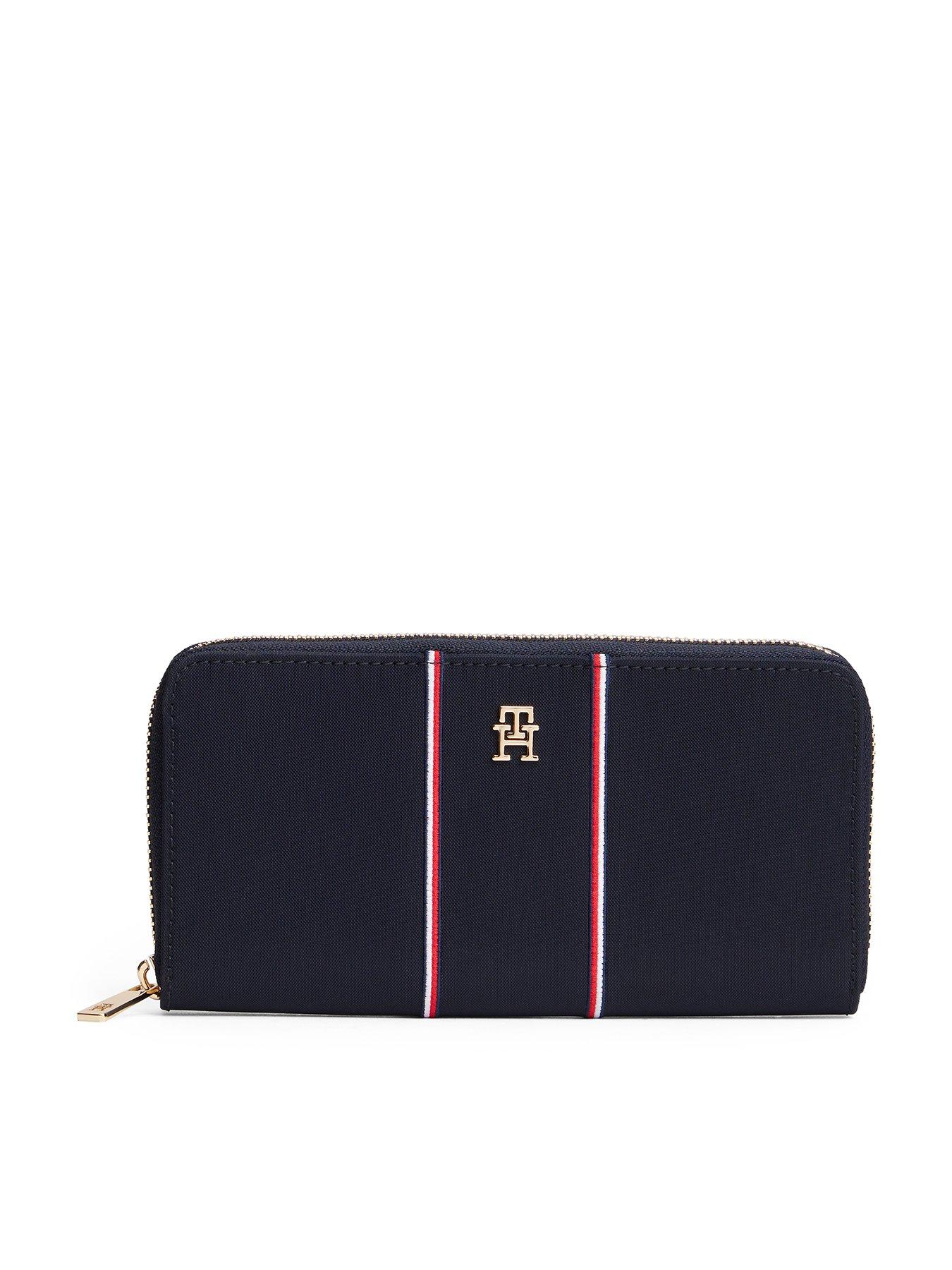 undefined Icon Large Nylon Zip Purse - Blue