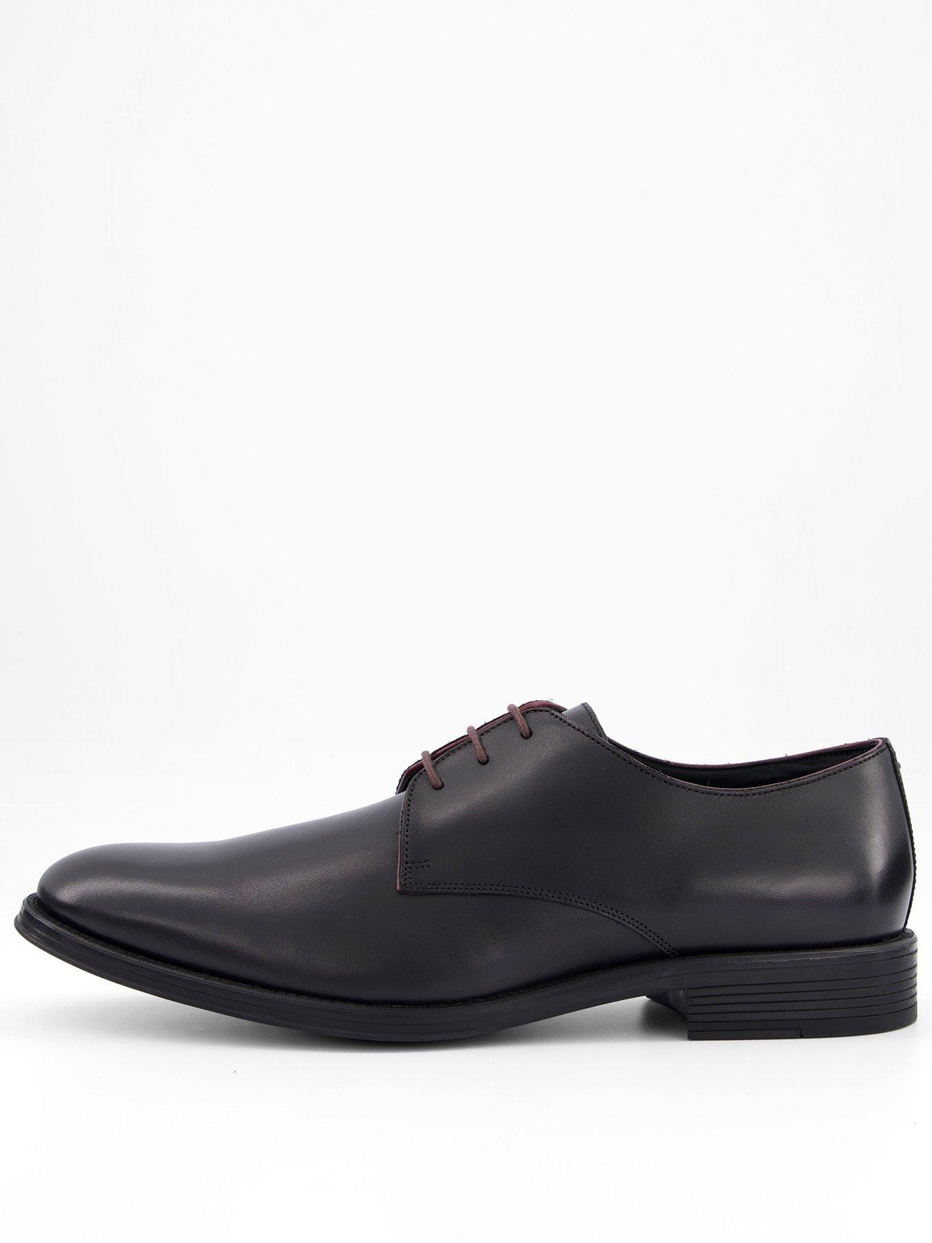 PS PAUL SMITH George Leather Derby Shoes - Black