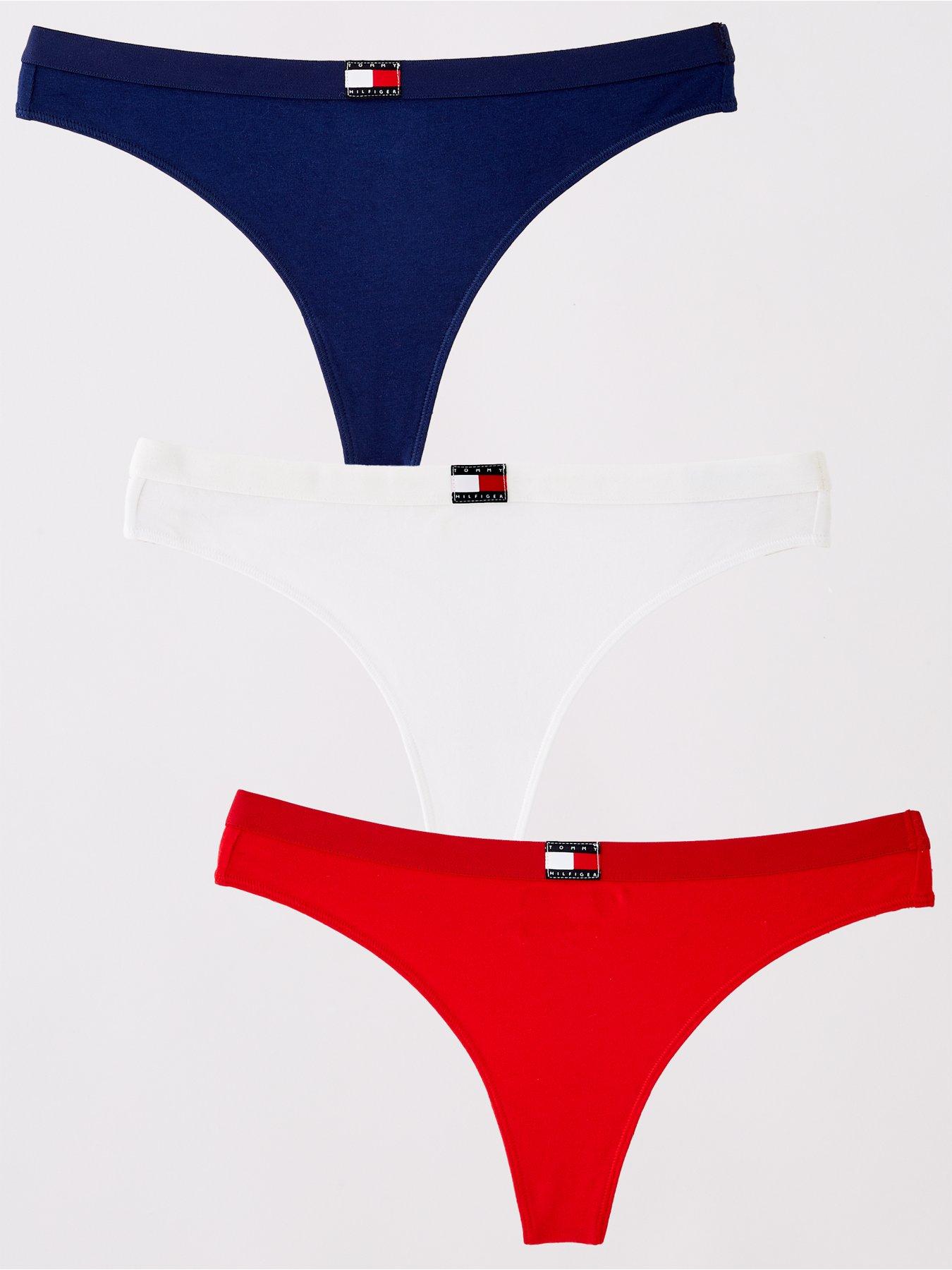 Tommy Hilfiger 3 Pack Thongs - Multi