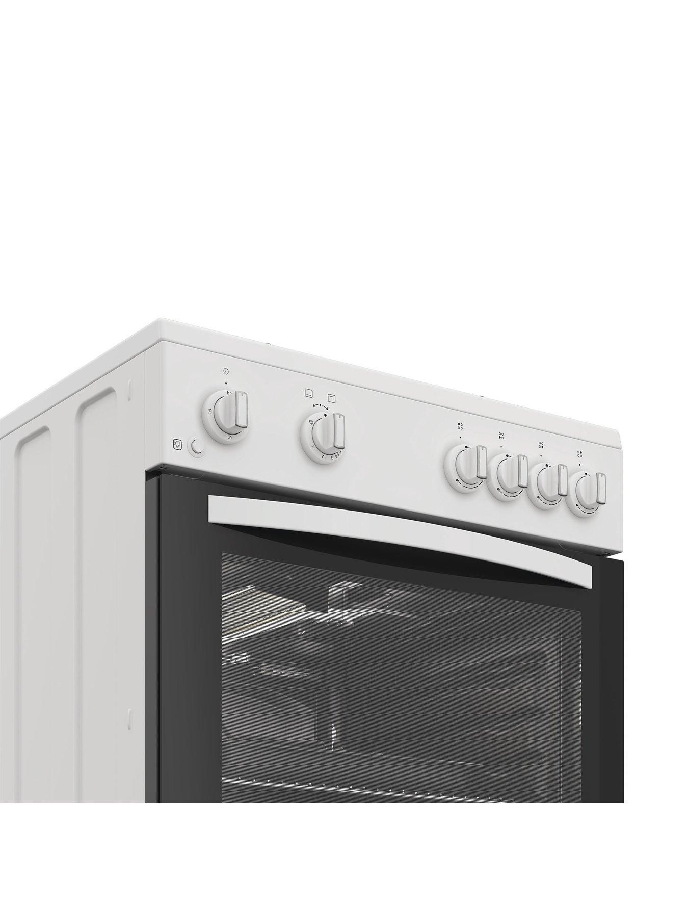 Image 2 of 6 of Indesit I6GGMMW/UK - Gas Single Cooker - White