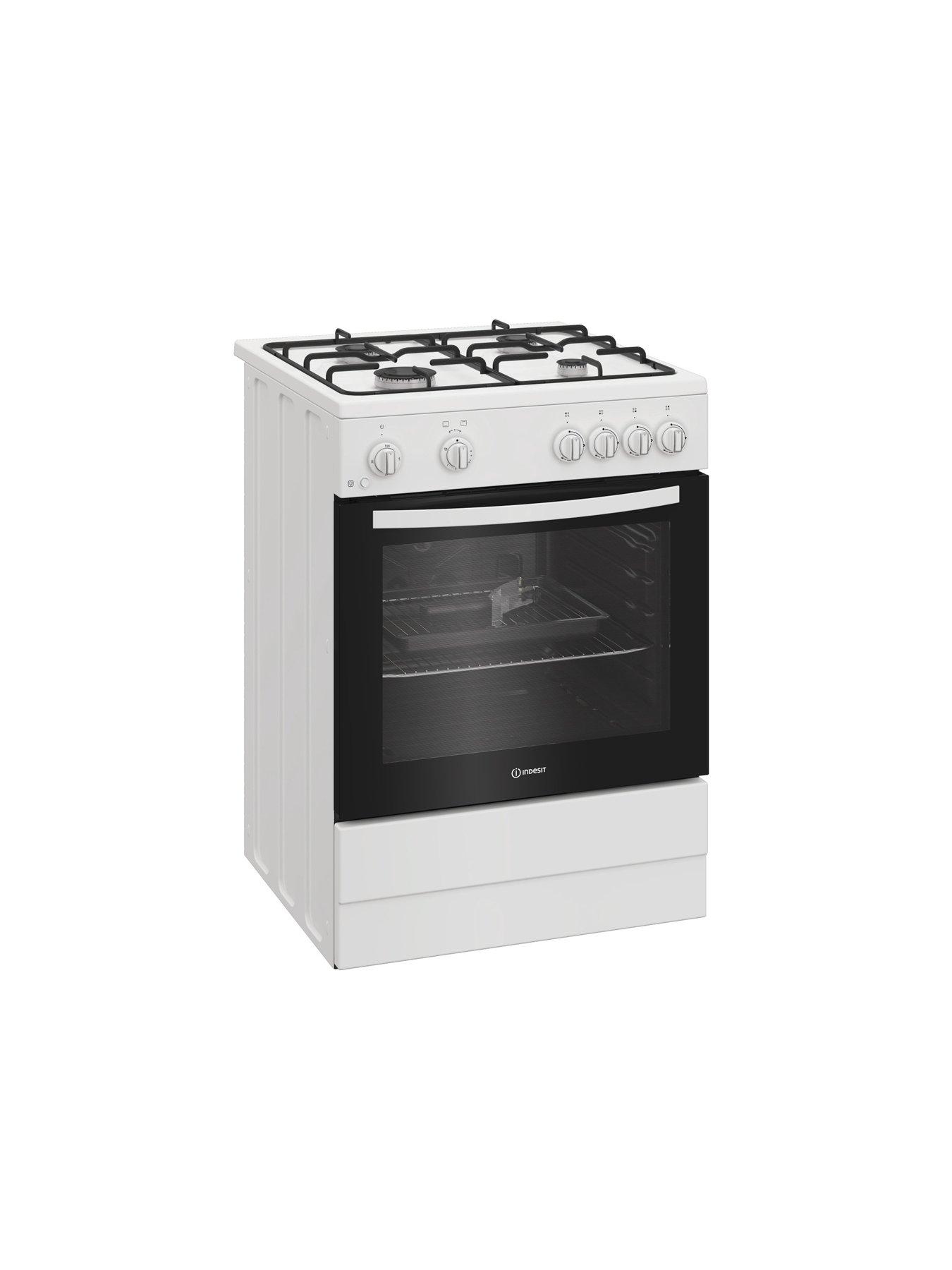Image 6 of 6 of Indesit I6GGMMW/UK - Gas Single Cooker - White