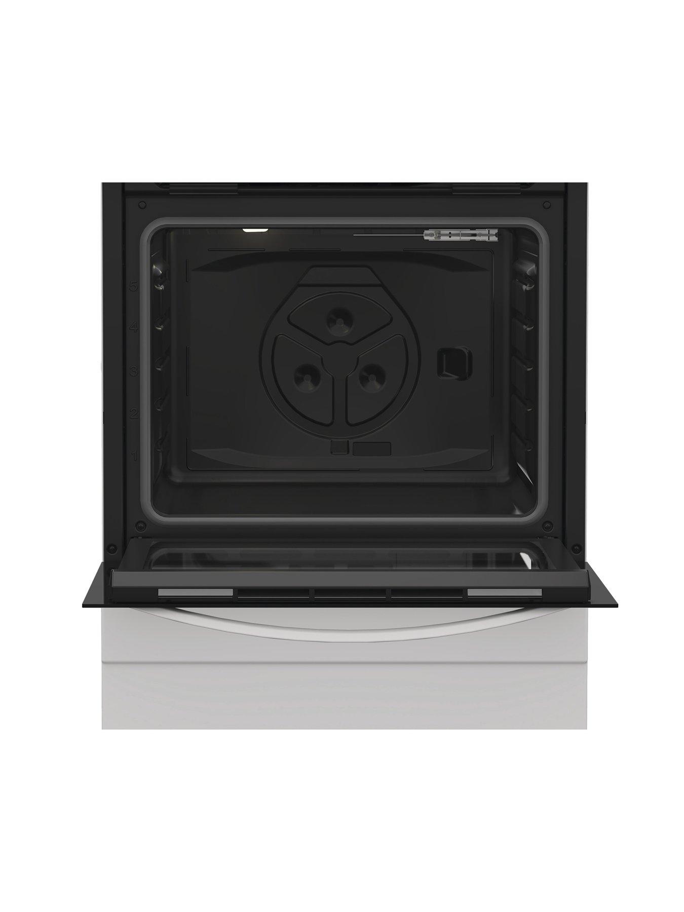 Image 3 of 6 of Indesit I6G3PMW/UK - Gas Single Cooker - White