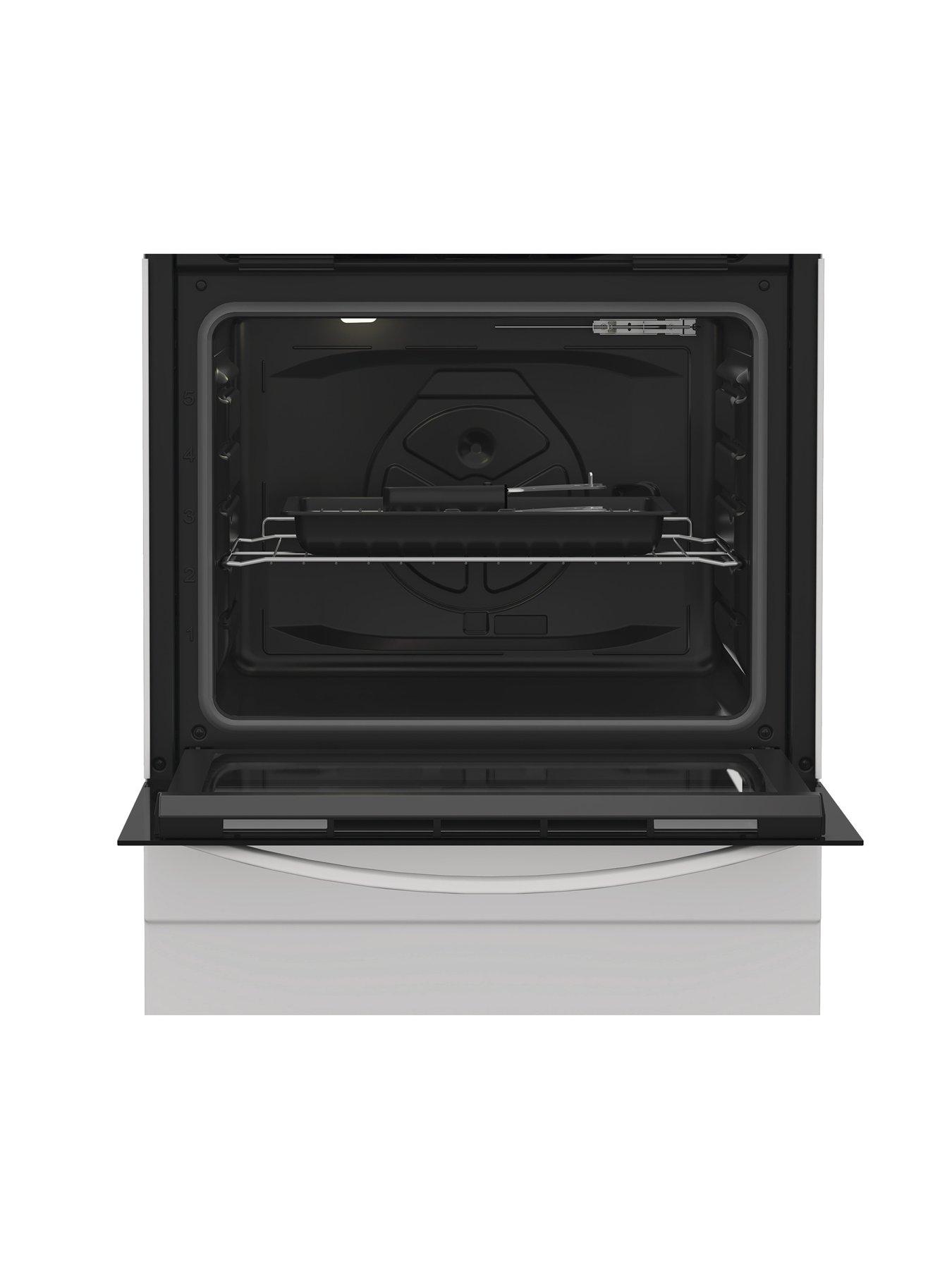 Image 5 of 6 of Indesit I6G3PMW/UK - Gas Single Cooker - White