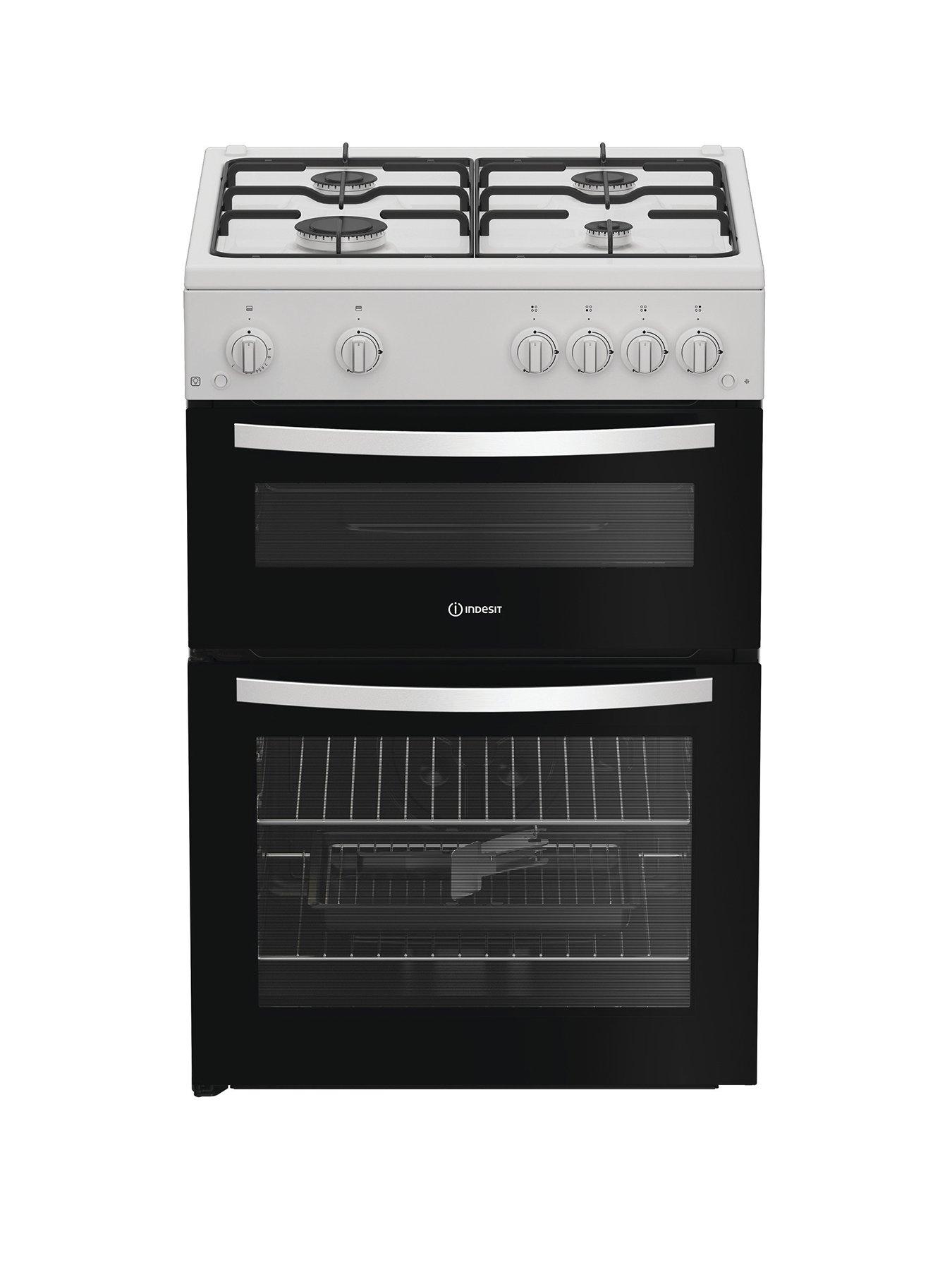 Indesit ITG6GW - Gas Twin Cooker - White