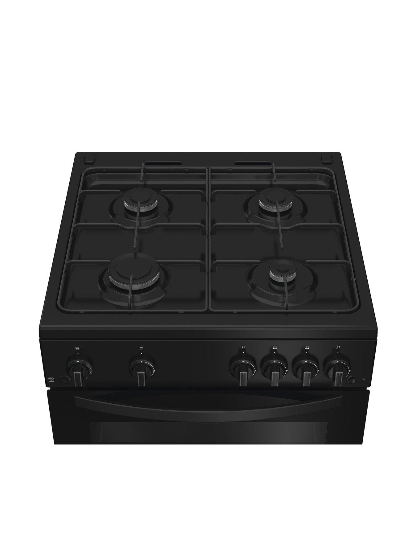 Image 4 of 5 of Indesit ITG6GB - Gas Twin Cooker - Black