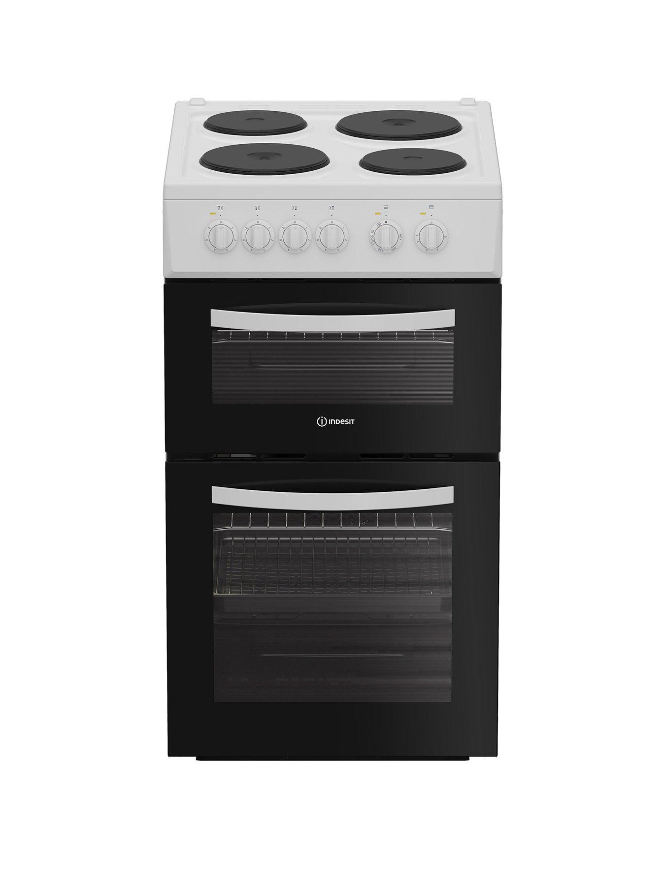 Indesit ITE5EMW - Electric Twin Cooker - White