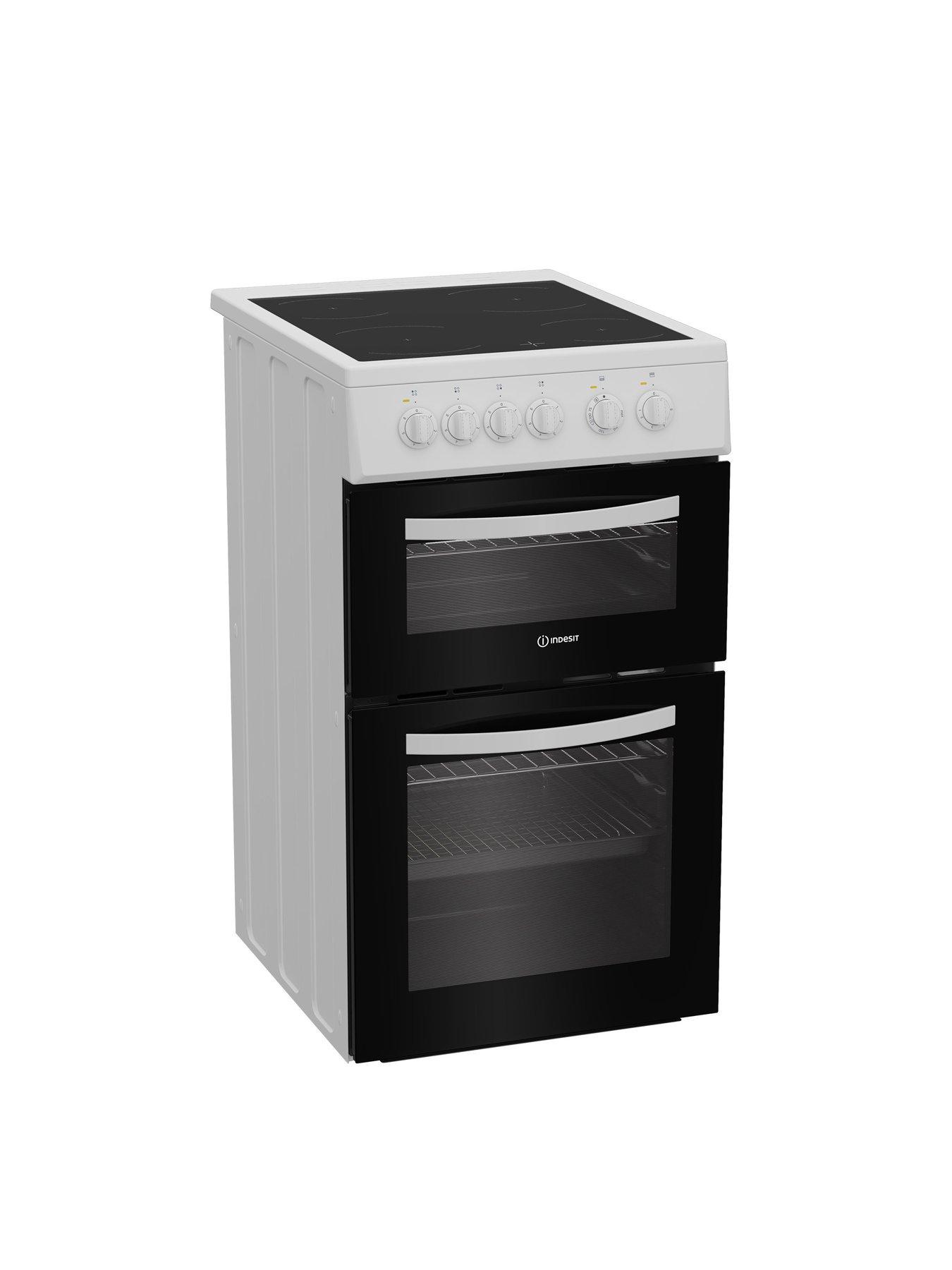 Image 2 of 6 of Indesit ITE5VMW - Electric Twin Cooker - White