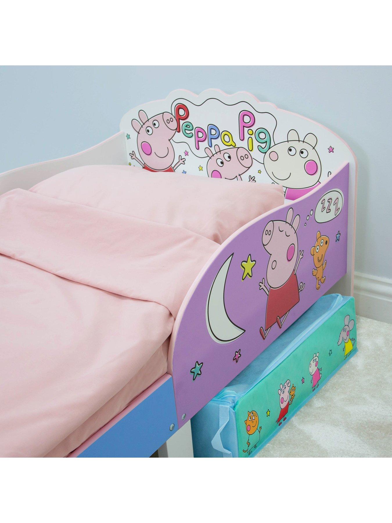 Image 5 of 7 of Peppa Pig Peppa Playful Toddler Bed With Storage