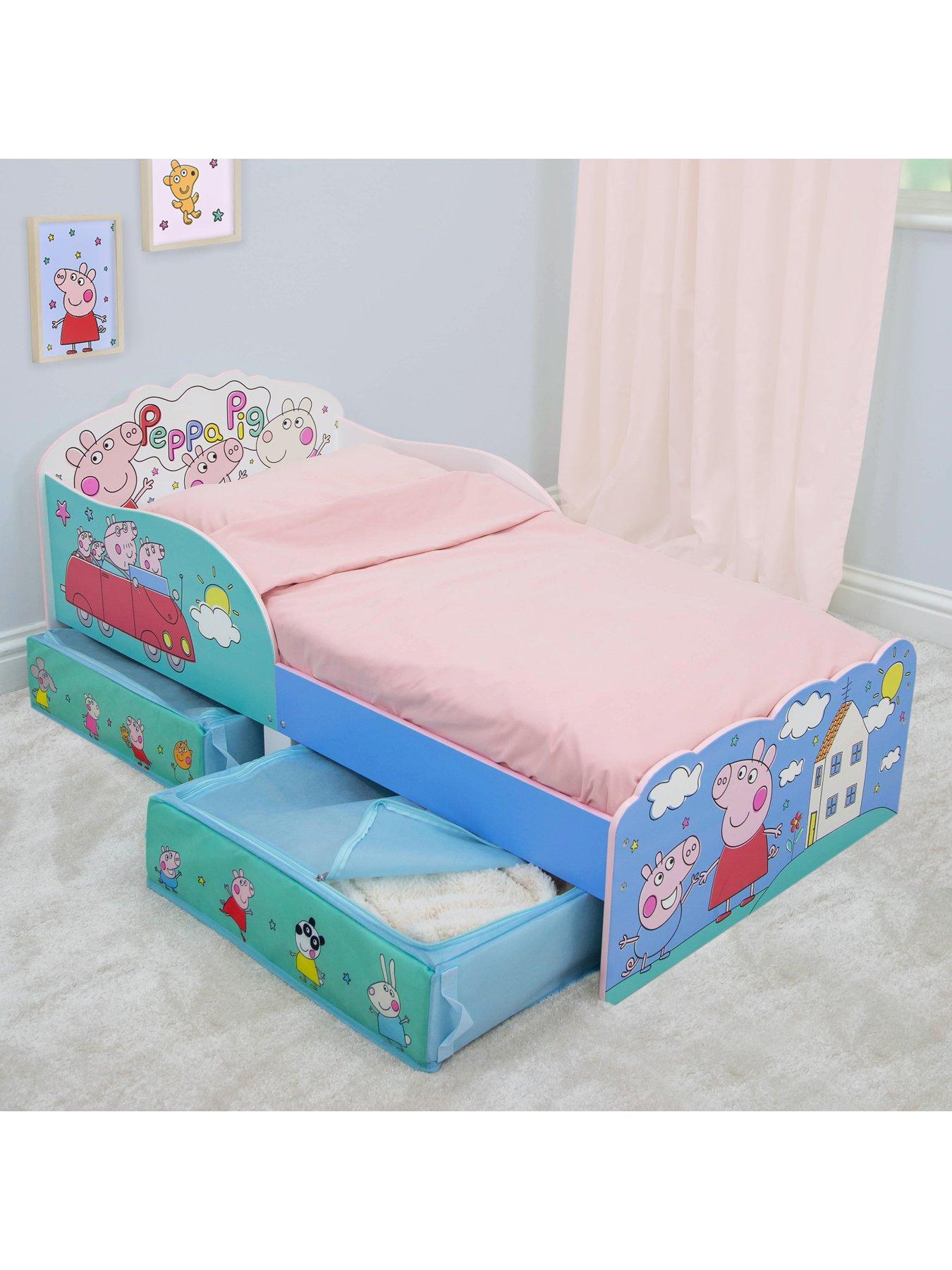Image 6 of 7 of Peppa Pig Peppa Playful Toddler Bed With Storage