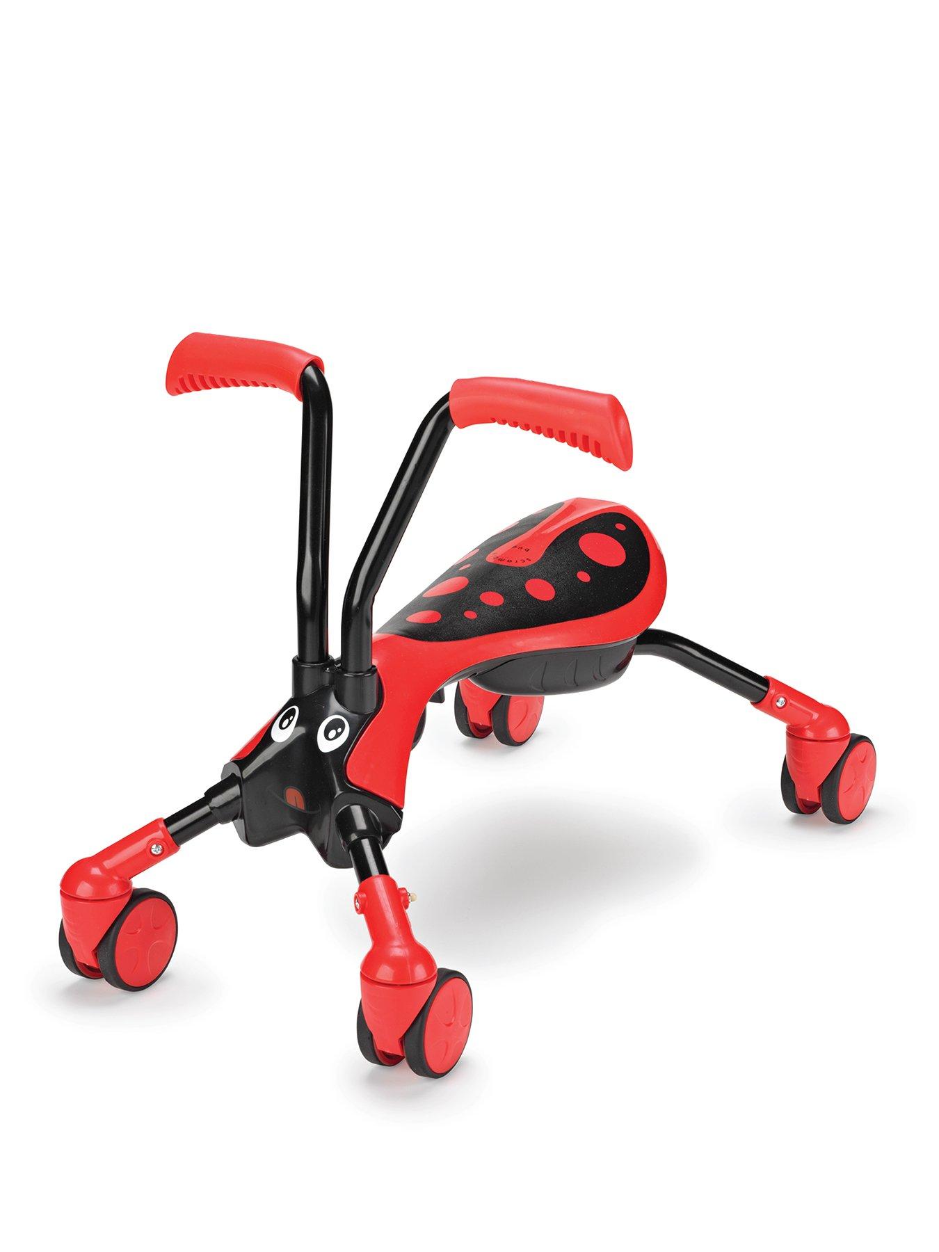 Scramblebug Beetle Red/Black